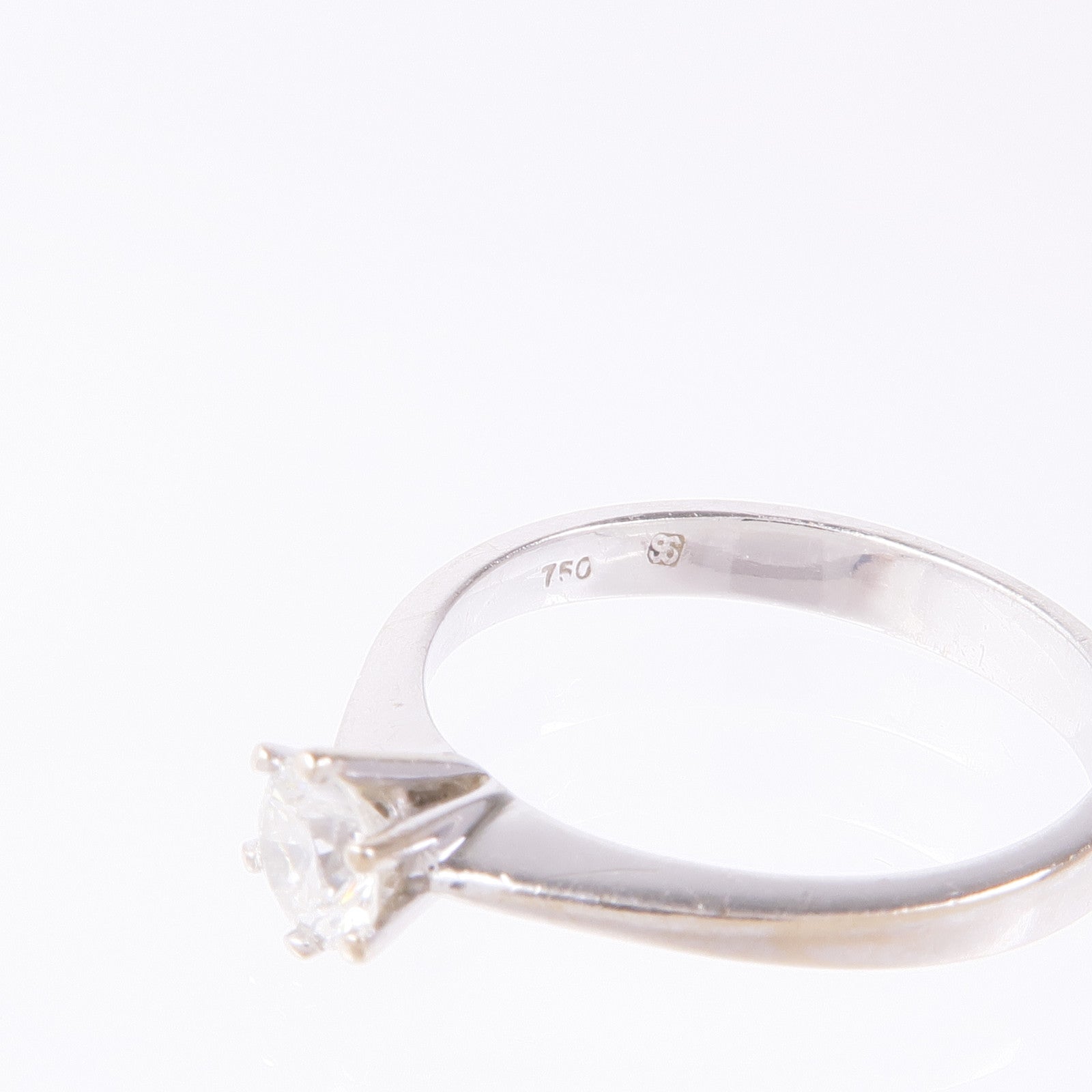 JEWELRY 【激減優惠】18K白金Diamond Ring鑽石戒指US#6