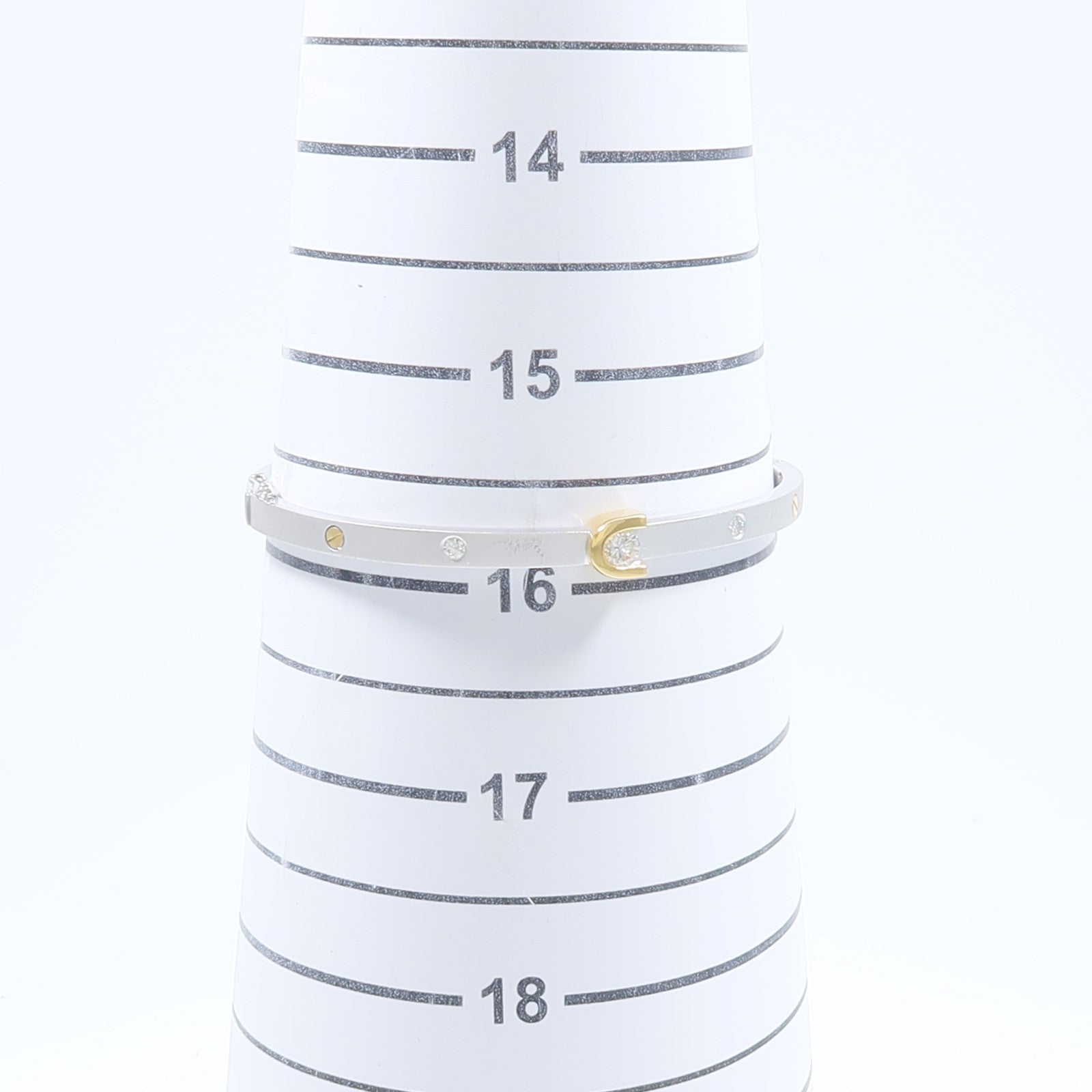 JEWELRY 18K白金Diamond Bangle鑽石手鐲