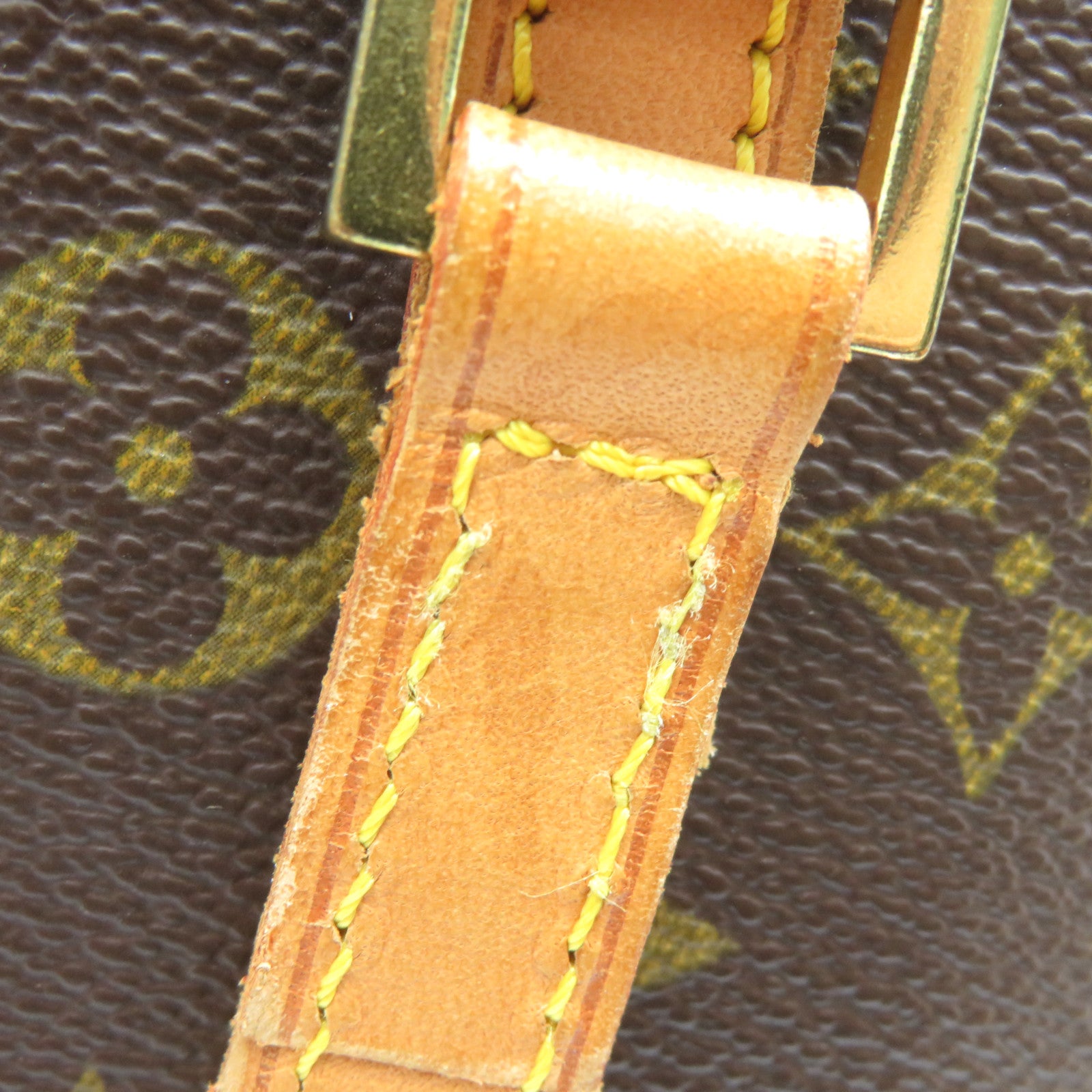 LOUIS VUITTON Monogram Vavin PM金扣手挽袋啡色