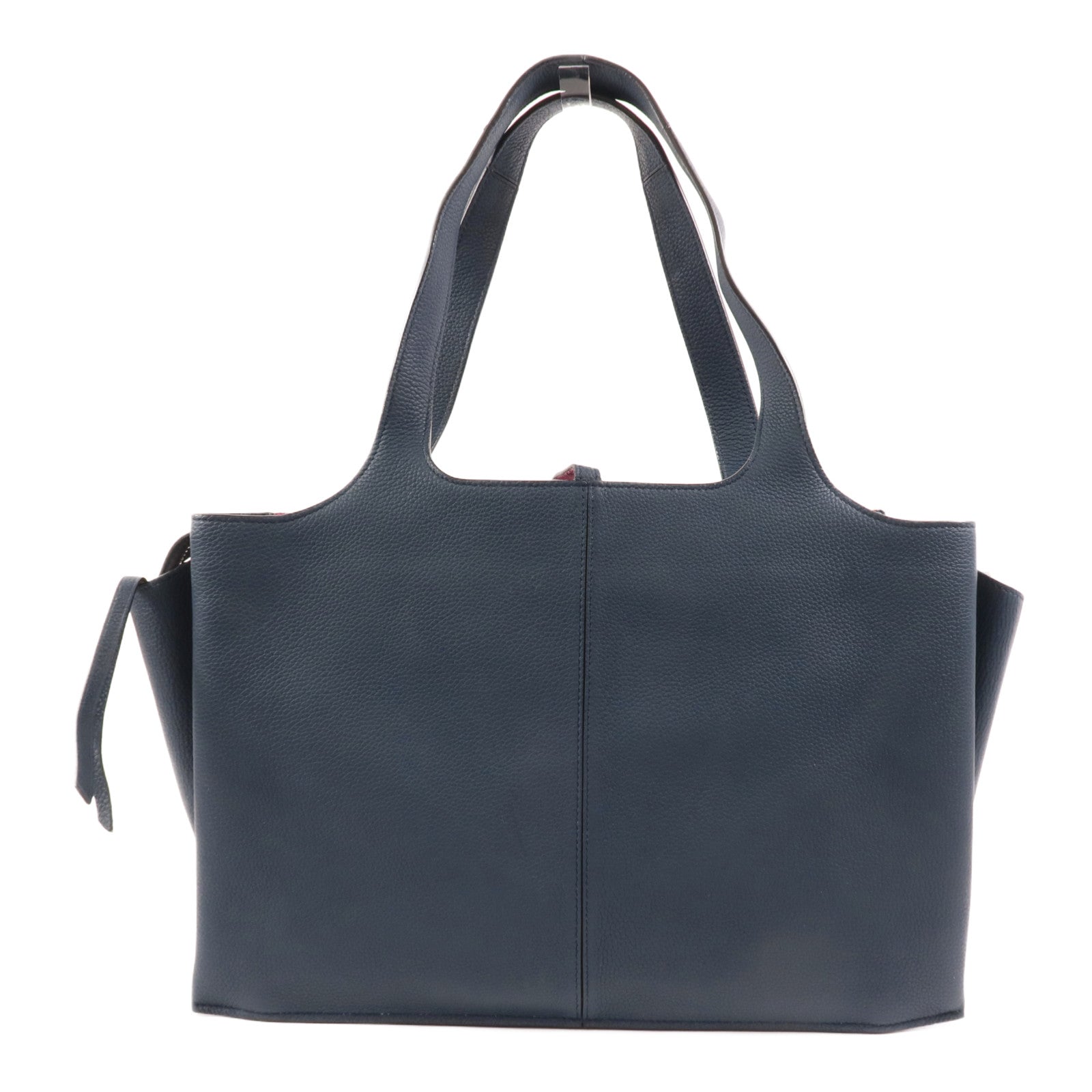 CELINE 牛皮皮革Tri-Fold金扣肩背袋