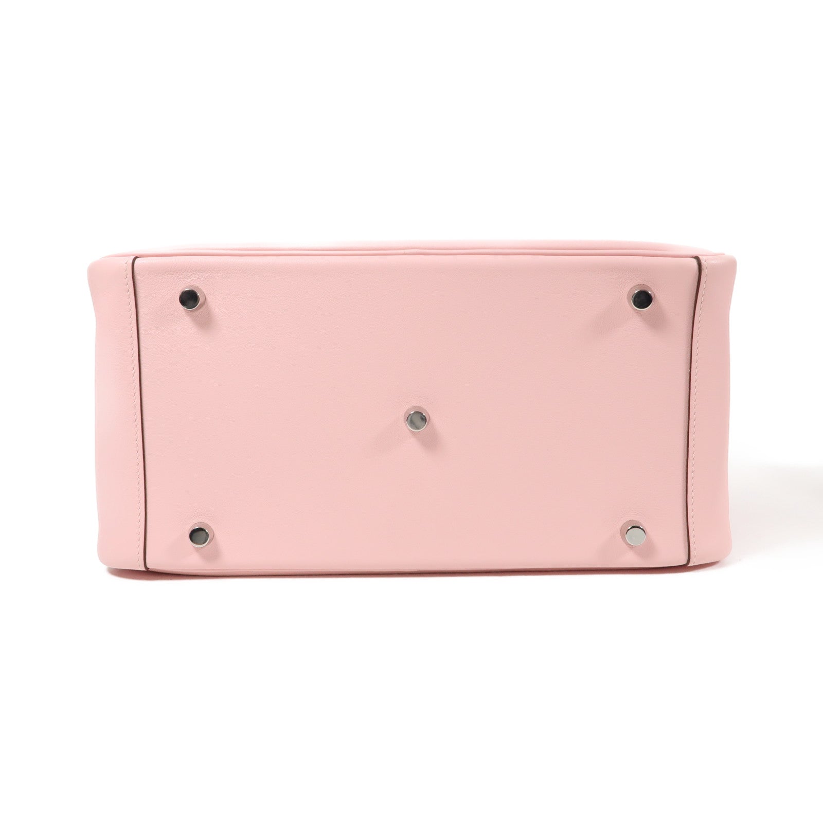 HERMES PHW Lindy 30 2 Way Shoulder Bag Handbag Swift Leather Rose Sakura