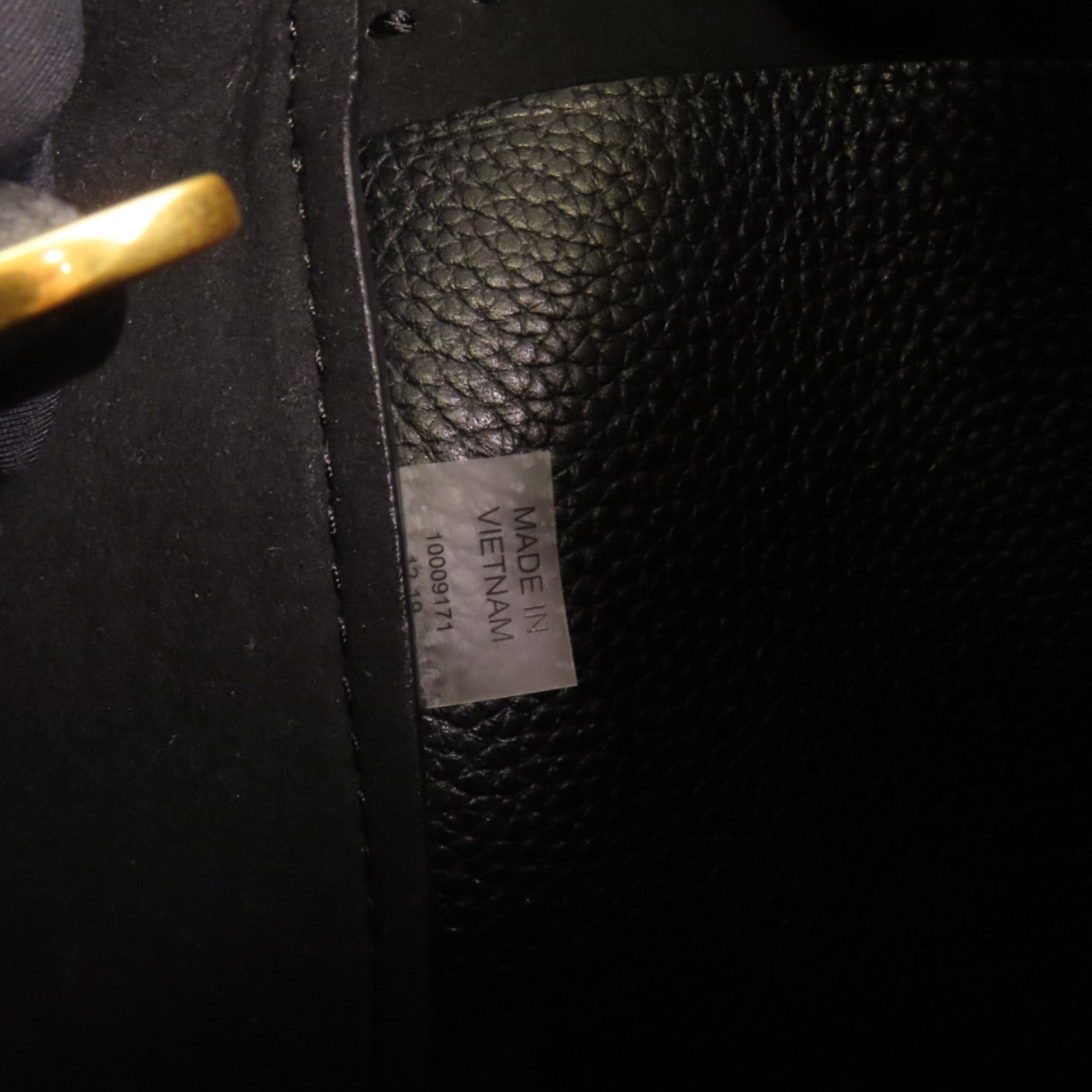 Tory Burch 牛皮皮革Bucket Bag金扣肩背袋
