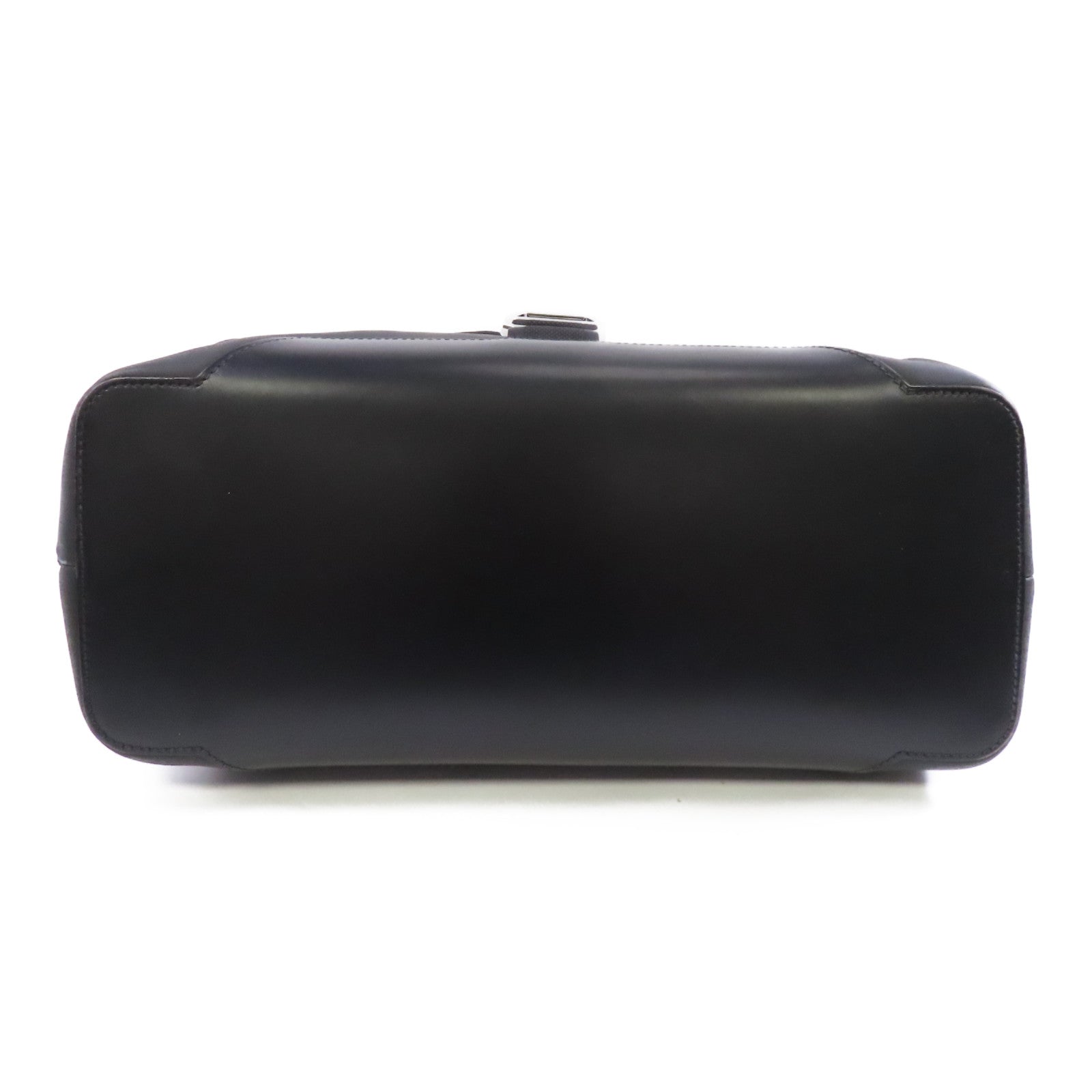 HERMES Taurillon Cristobal皮革Cityslide Messenger Bag銀扣斜挎包Plomb/Noir/Lime黑色/黃色