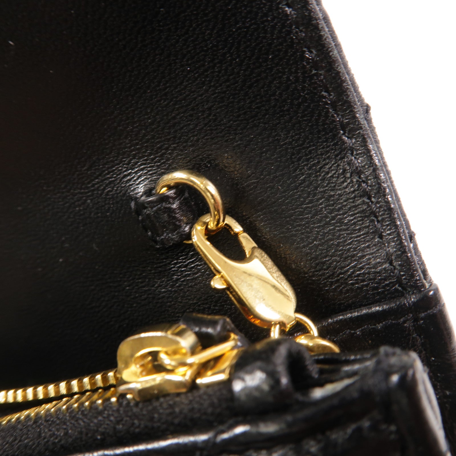 SAINT LAURENT 羊皮皮革Cassandre鏈帶肩背袋