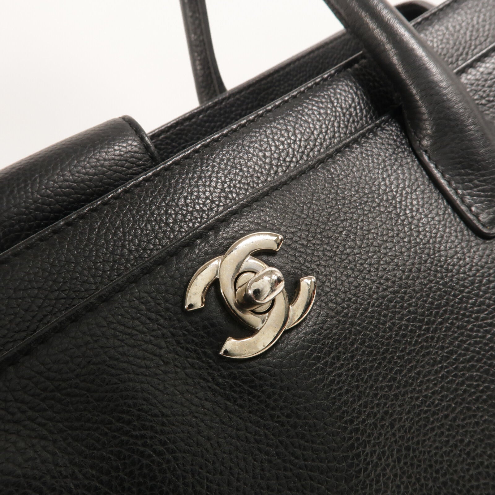 CHANEL 牛皮皮革Executive Tote Bag手挽肩背兩用袋