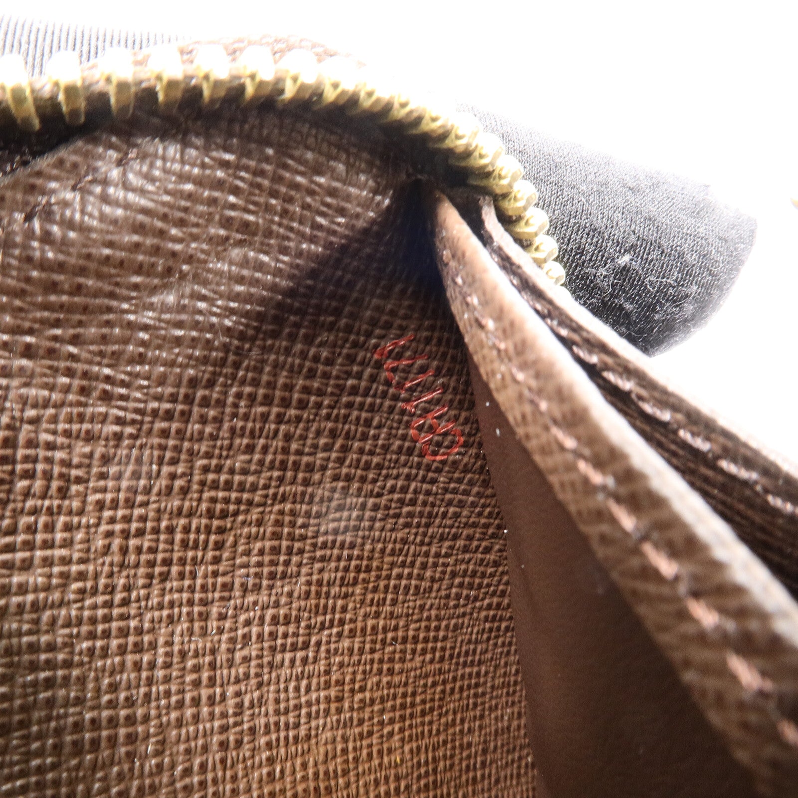 LOUIS VUITTON Damier Zippy Organizer金扣長錢包