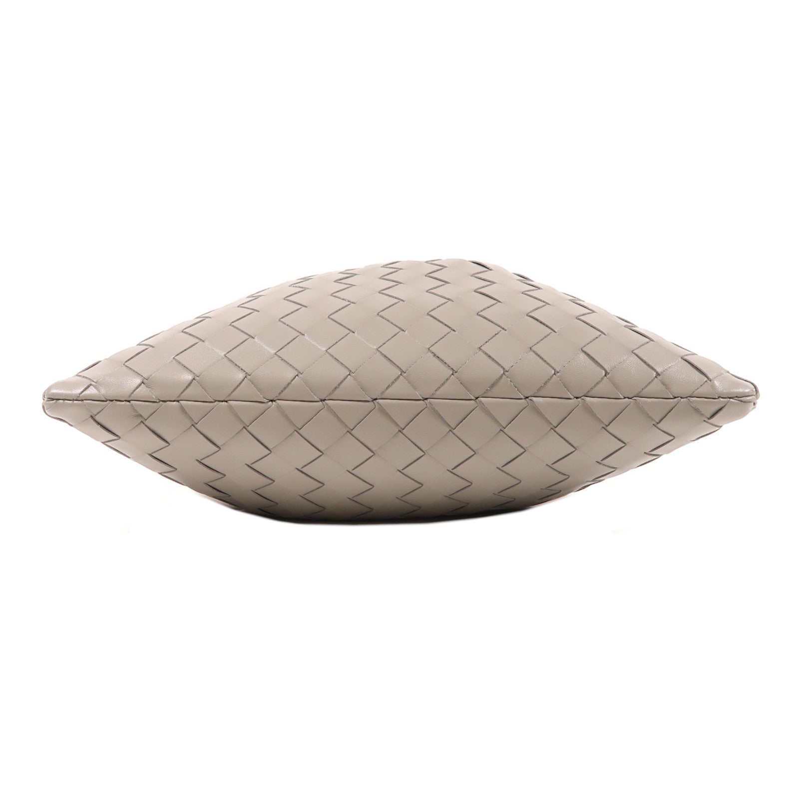 BOTTEGA VENETA 羊皮皮革Shoulder Bag金扣肩背袋灰色