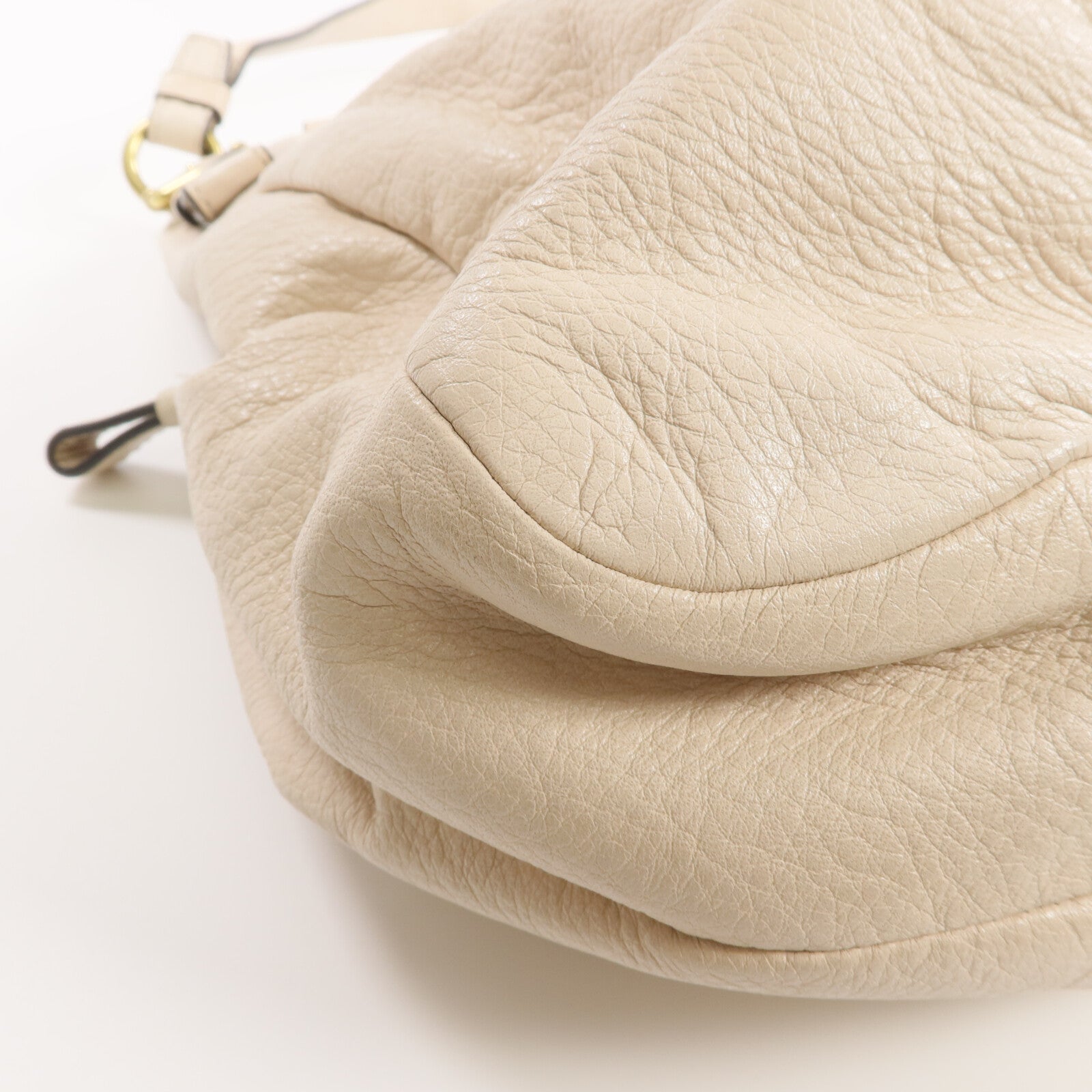 COACH 牛皮皮革Shoulder Bag金扣肩背袋