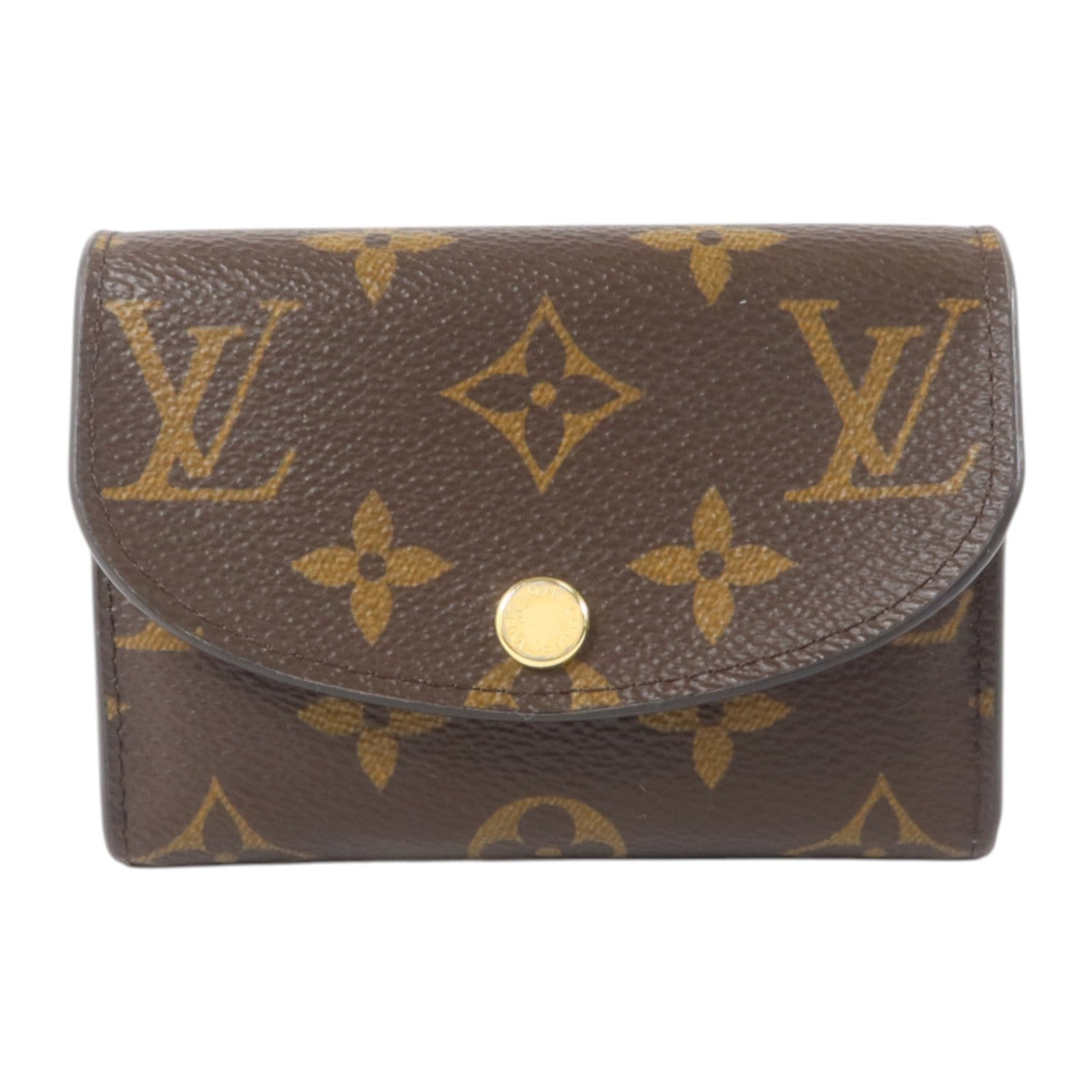 LOUIS VUITTON Monogram Rosalie Coin Purse金扣零錢包