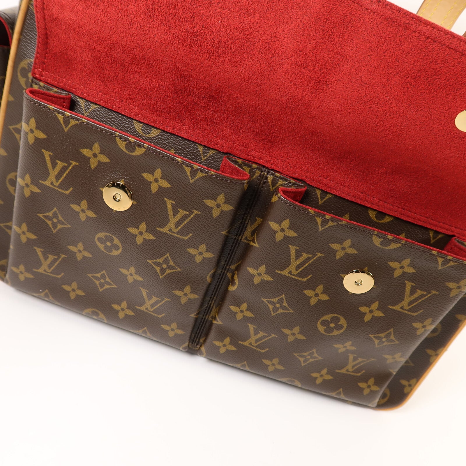 LOUIS VUITTON Monogram Multipli Cite金扣肩背袋