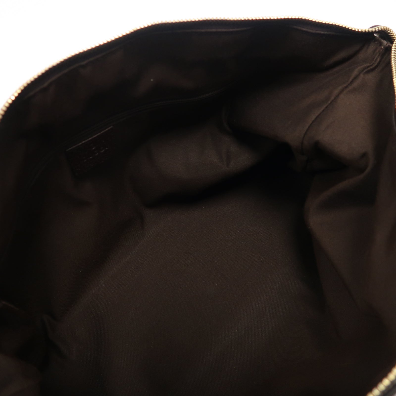 GUCCI 帆布Shoulder Bag金扣肩背袋啡色
