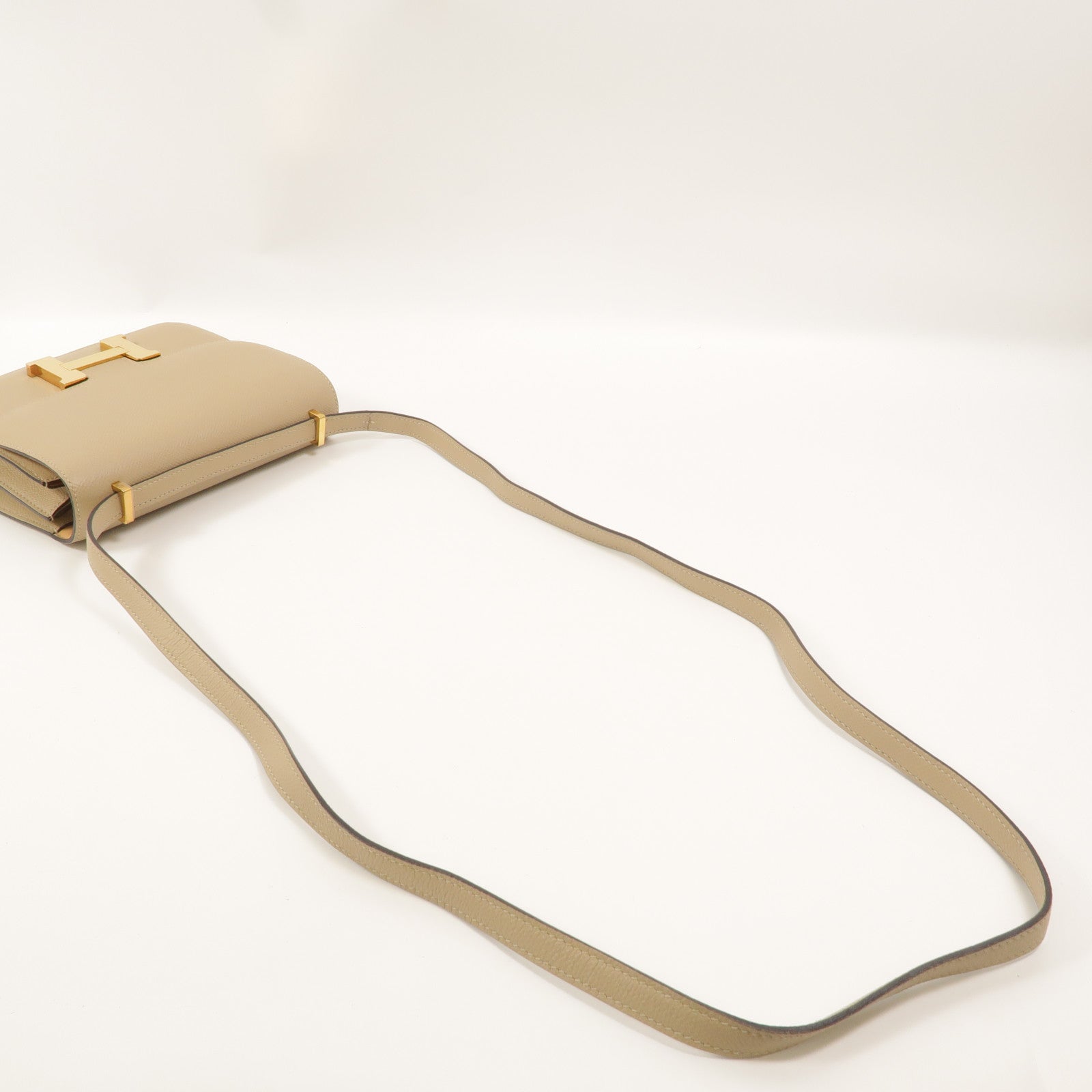 HERMES Epsom皮革Constance Mini肩背袋Trench