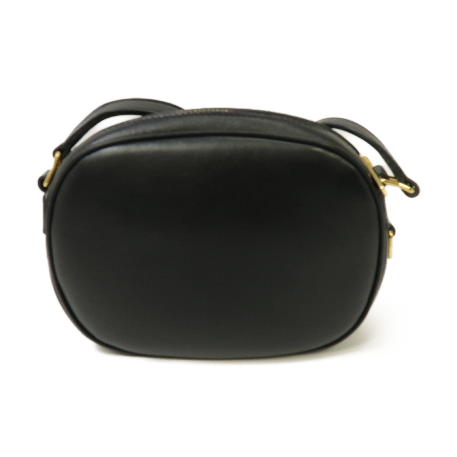 CELINE 【激減優惠】牛皮皮革Shoulder Bag金扣肩背袋黑色