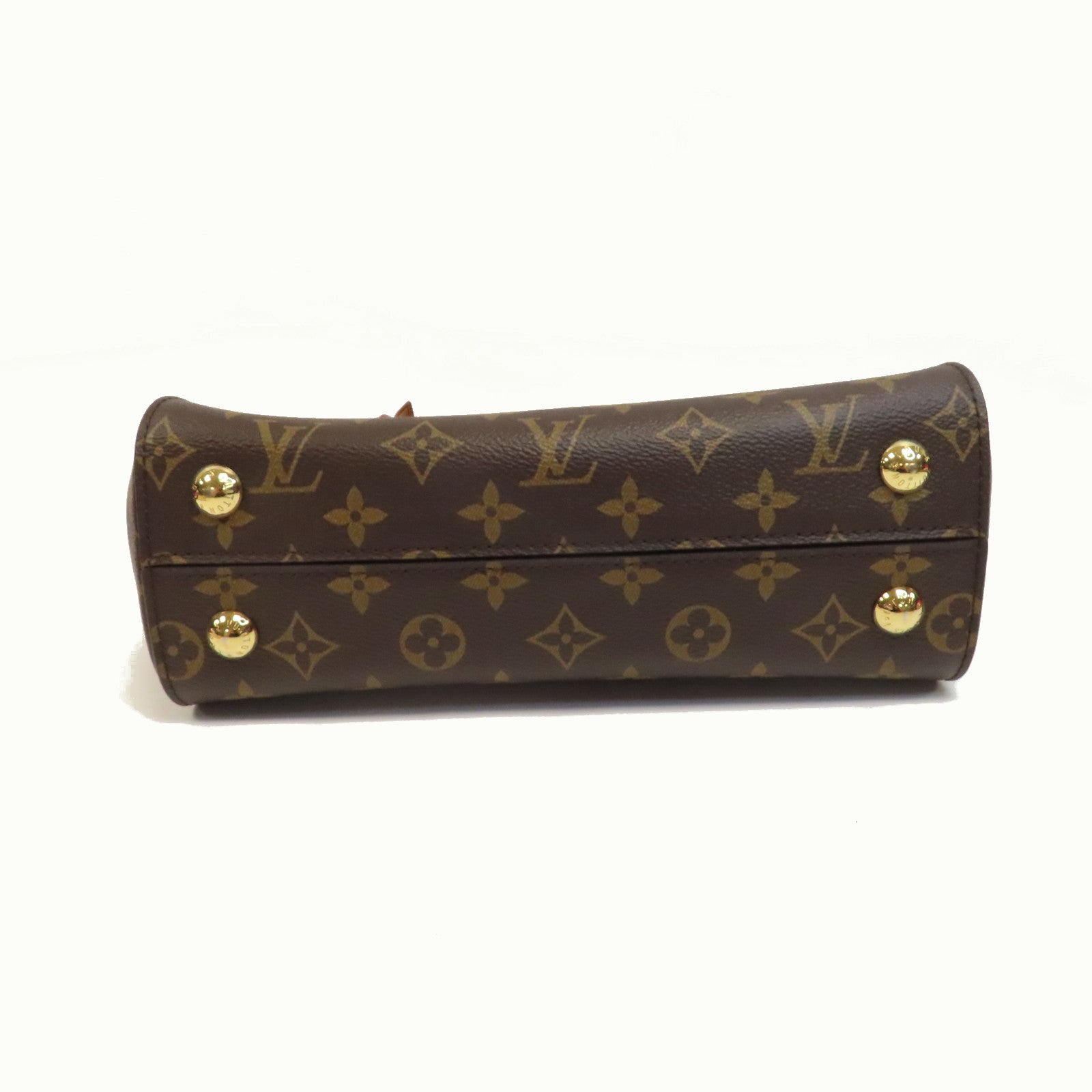 LOUIS VUITTON Monogram Cluny BB金扣手挽肩背兩用袋啡色
