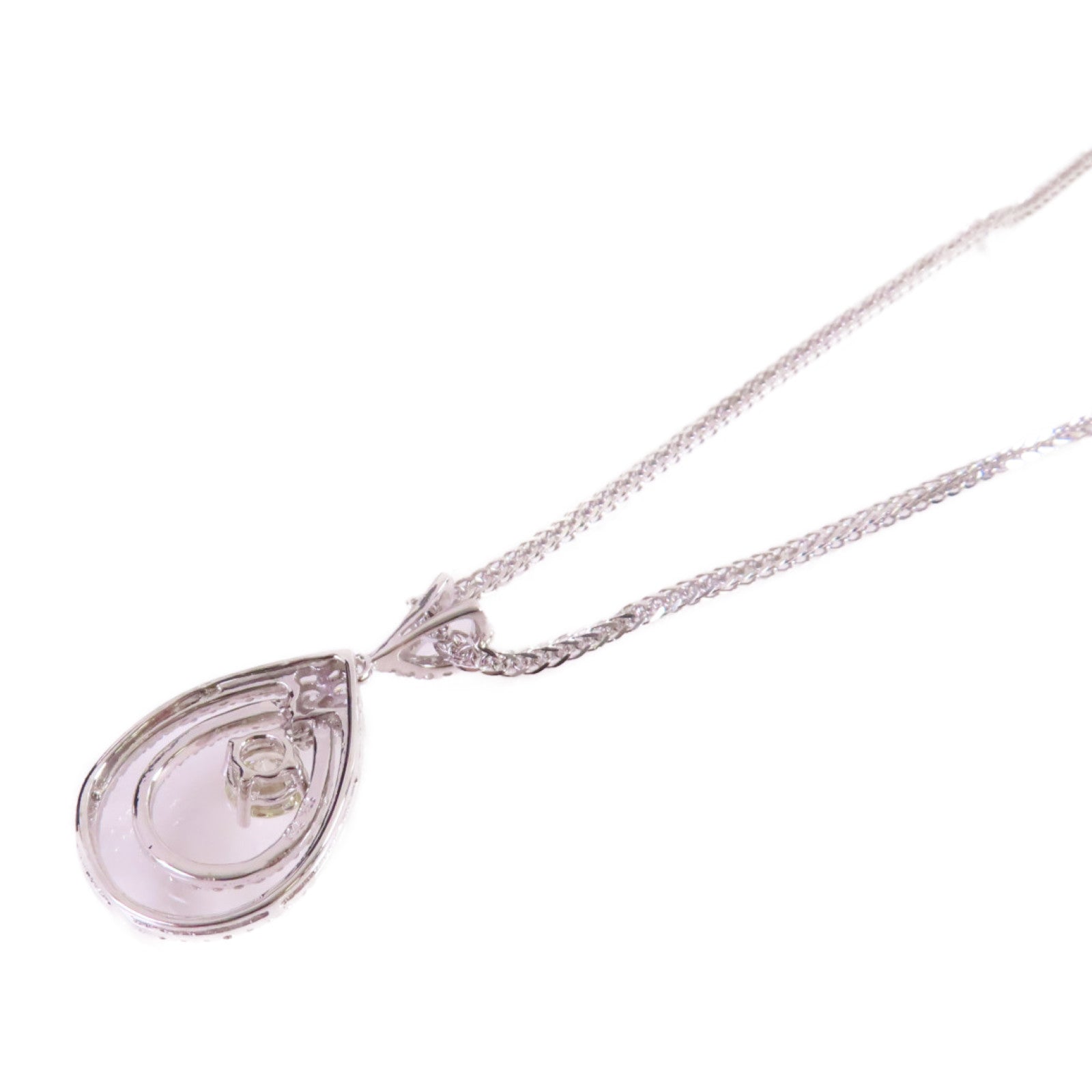 JEWELRY 【激減優惠】18K白金Diamond Necklace鑽石項鍊