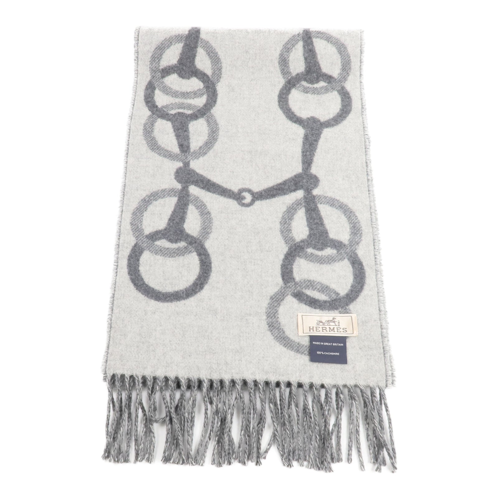 HERMES 羊絨Scarf 160X25cm圍巾