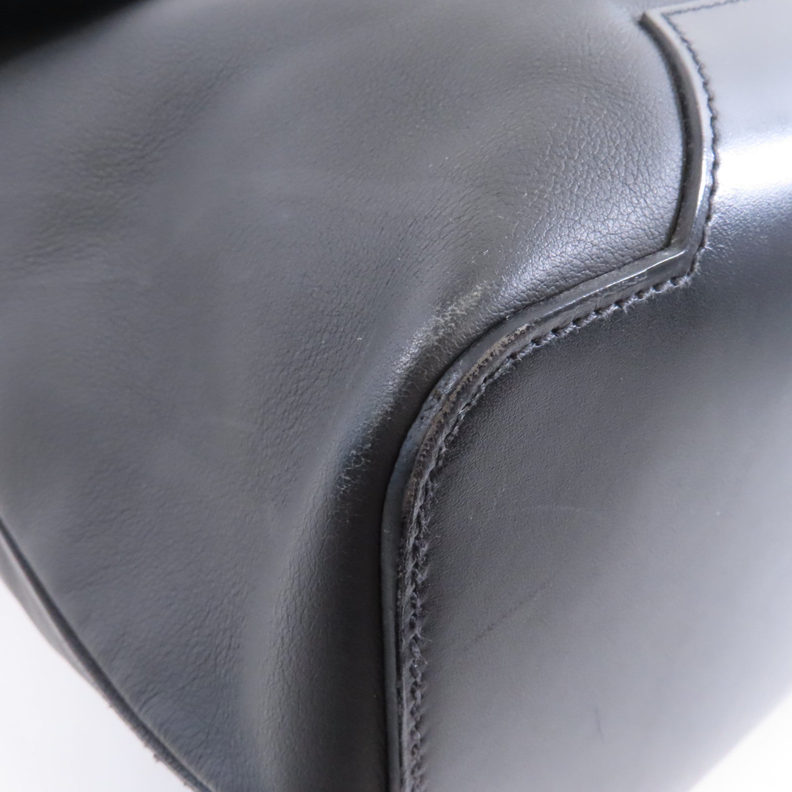 HERMES Taurillon Cristobal皮革Cityslide Messenger Bag銀扣斜挎包Plomb/Noir/Lime黑色/黃色