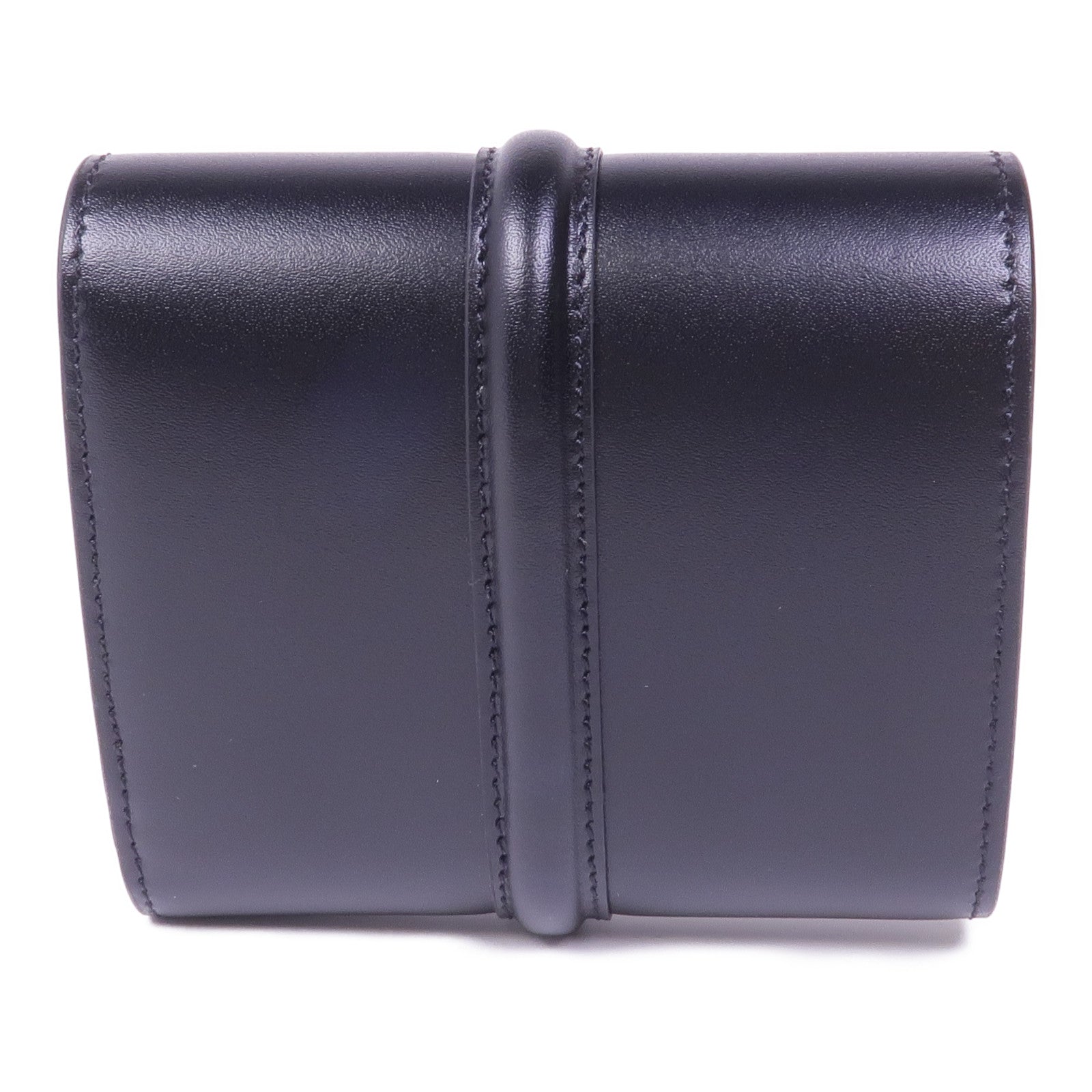 CELINE 牛皮皮革Trifold Wallet金扣錢包