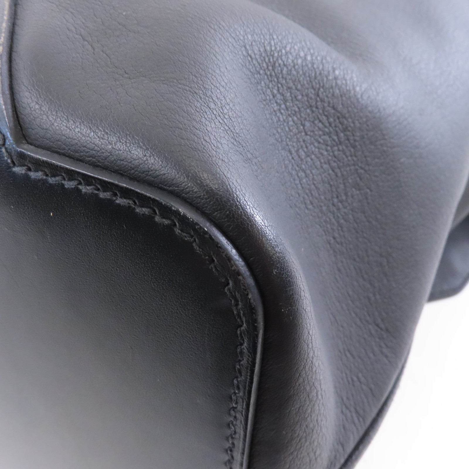 HERMES Taurillon Cristobal皮革Cityslide Messenger Bag銀扣斜挎包Plomb/Noir/Lime黑色/黃色