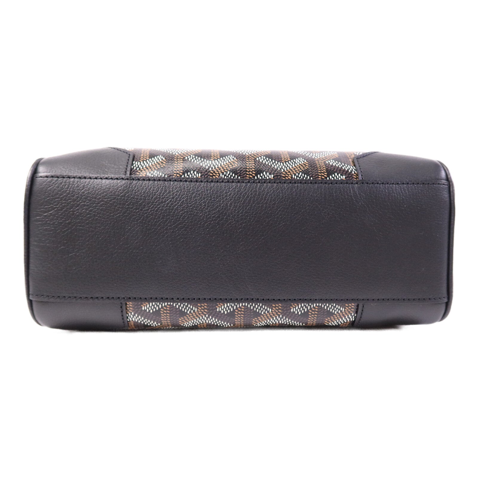 GOYARD 塗層帆布Saigon Souple Mini銀扣手挽肩背兩用袋