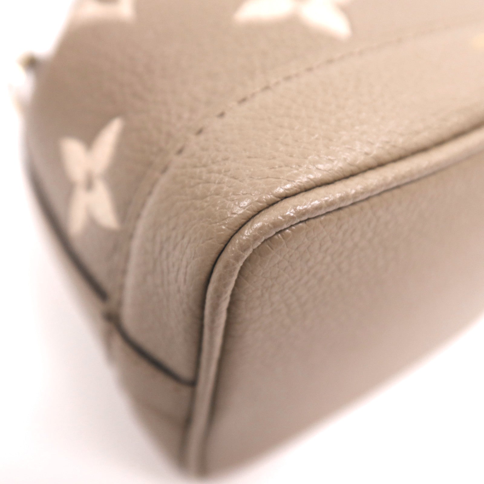 LOUIS VUITTON Monogram Empreinte Nano Noe金扣手挽肩背兩用袋