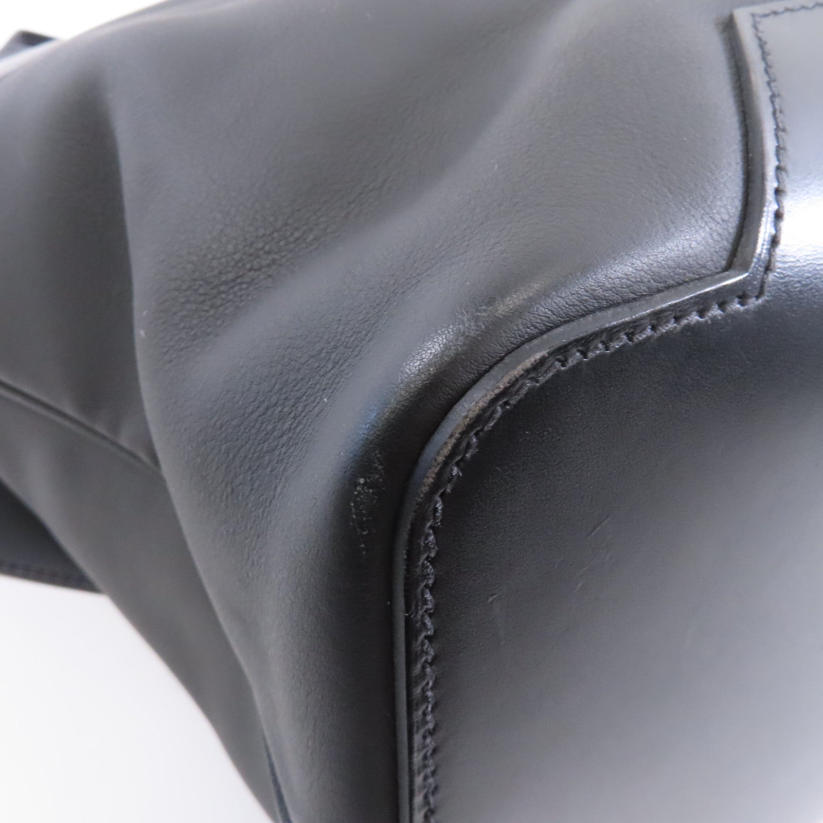 HERMES Taurillon Cristobal皮革Cityslide Messenger Bag銀扣斜挎包Plomb/Noir/Lime黑色/黃色