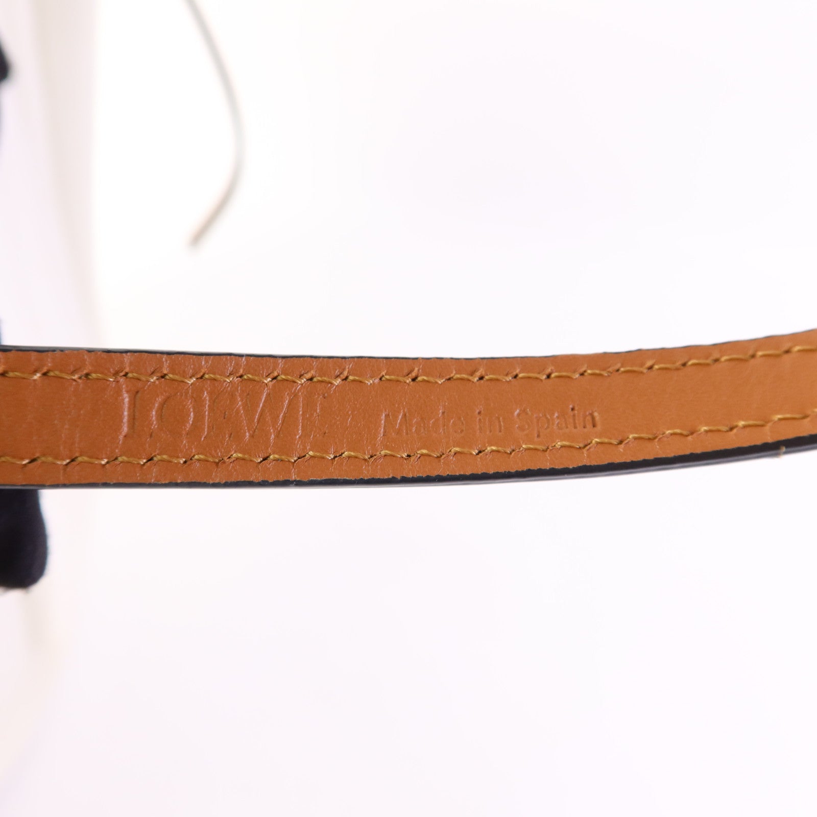 LOEWE 帆布/牛皮皮革Tote Bag手挽袋