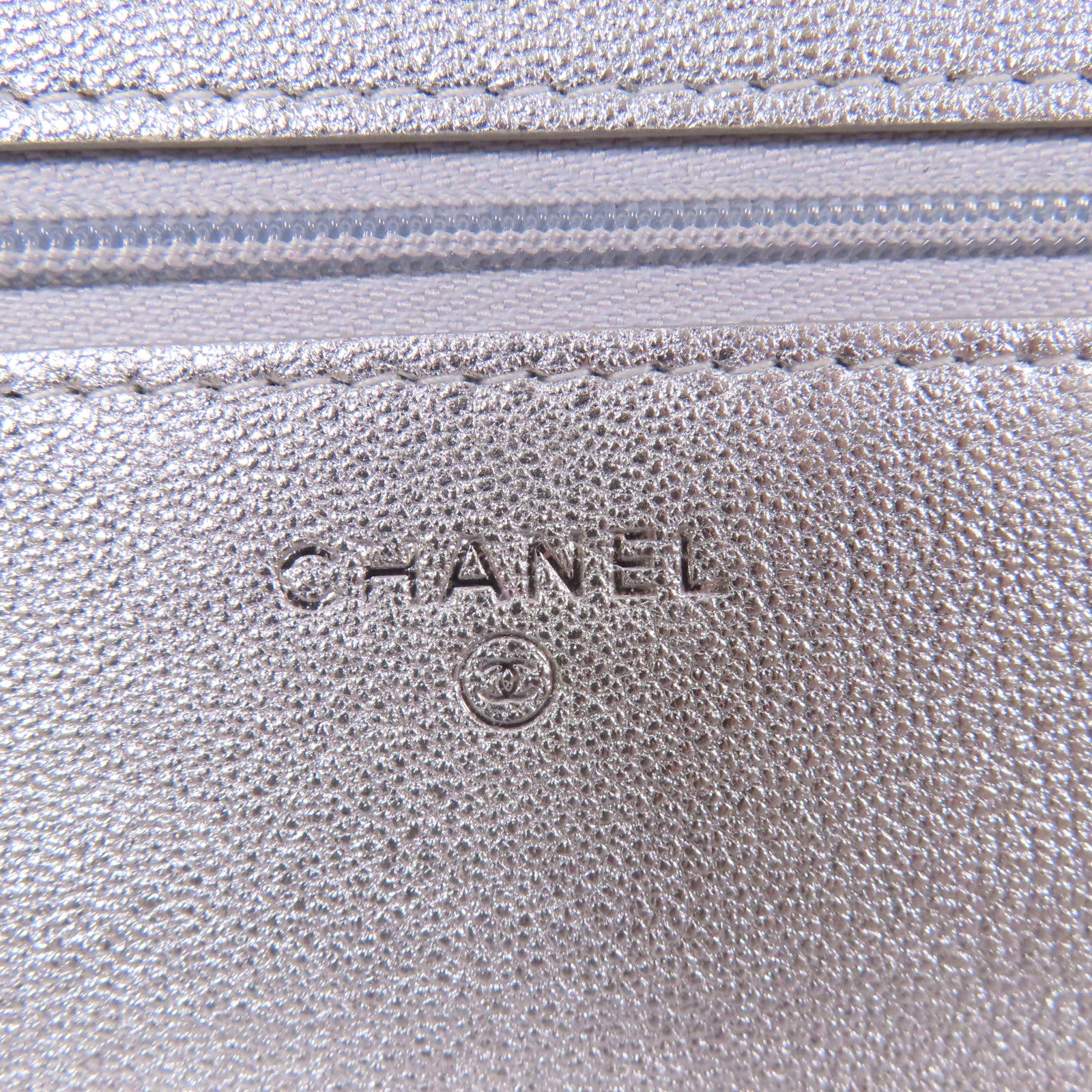 CHANEL 羊皮皮革WOC Wallet On Chain鏈帶肩背袋