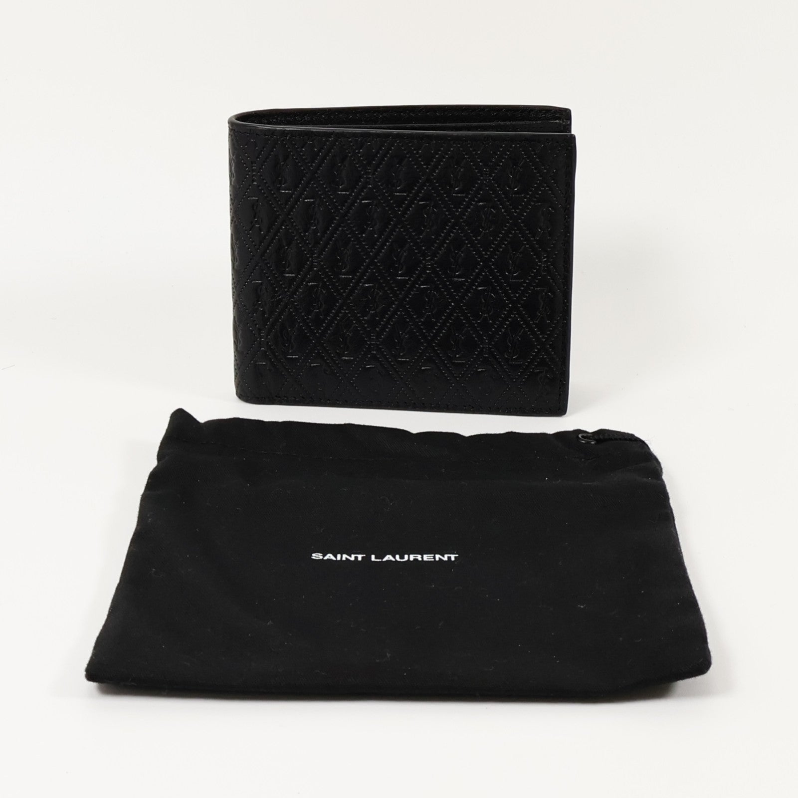 SAINT LAURENT 牛皮皮革Wallet錢包