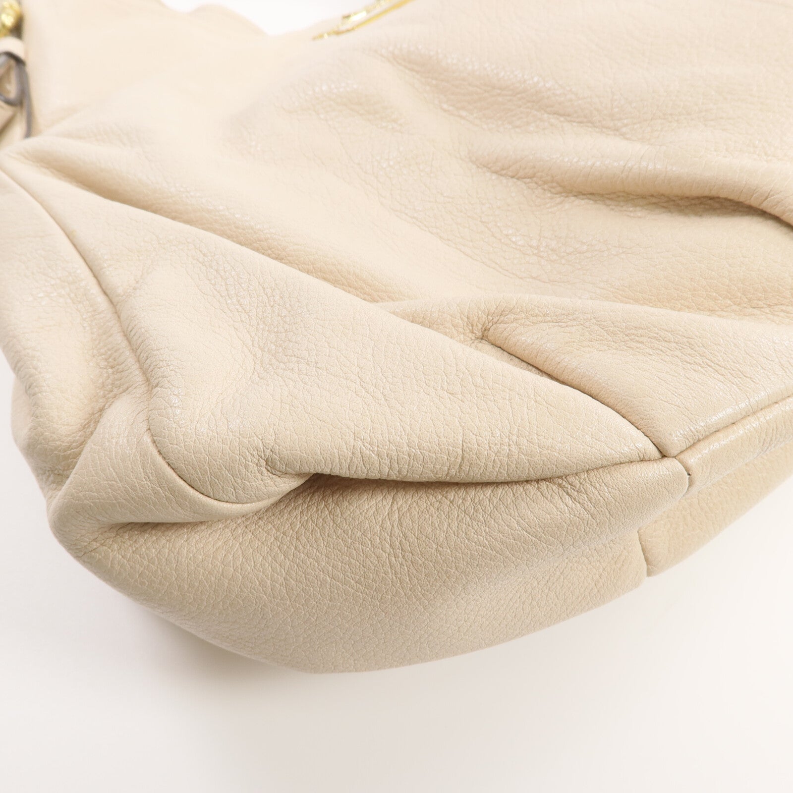 COACH 牛皮皮革Shoulder Bag金扣肩背袋
