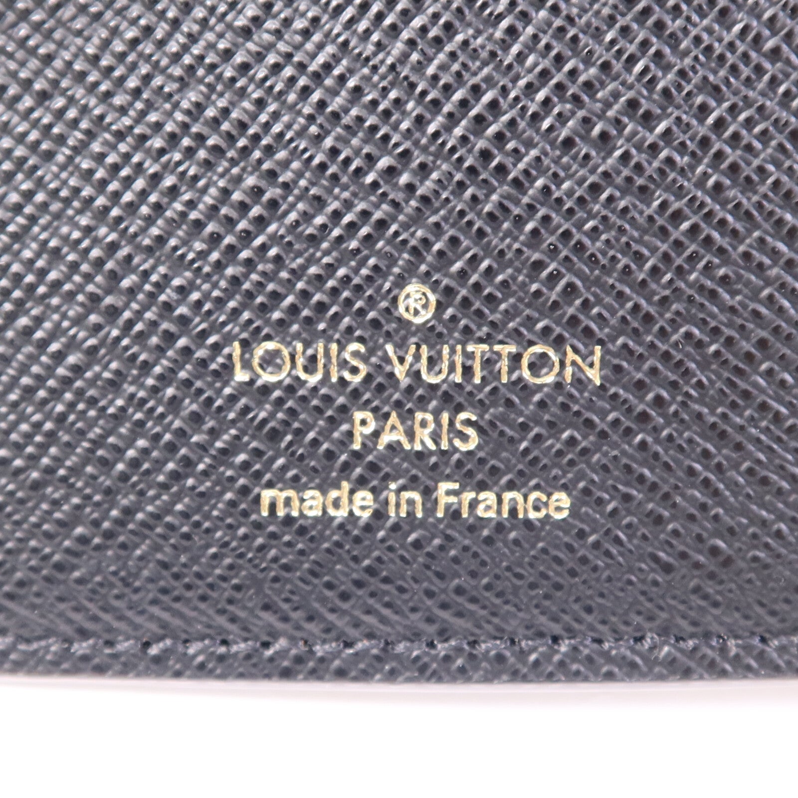 LOUIS VUITTON Monogram Reverse Lou Wallet金扣錢包