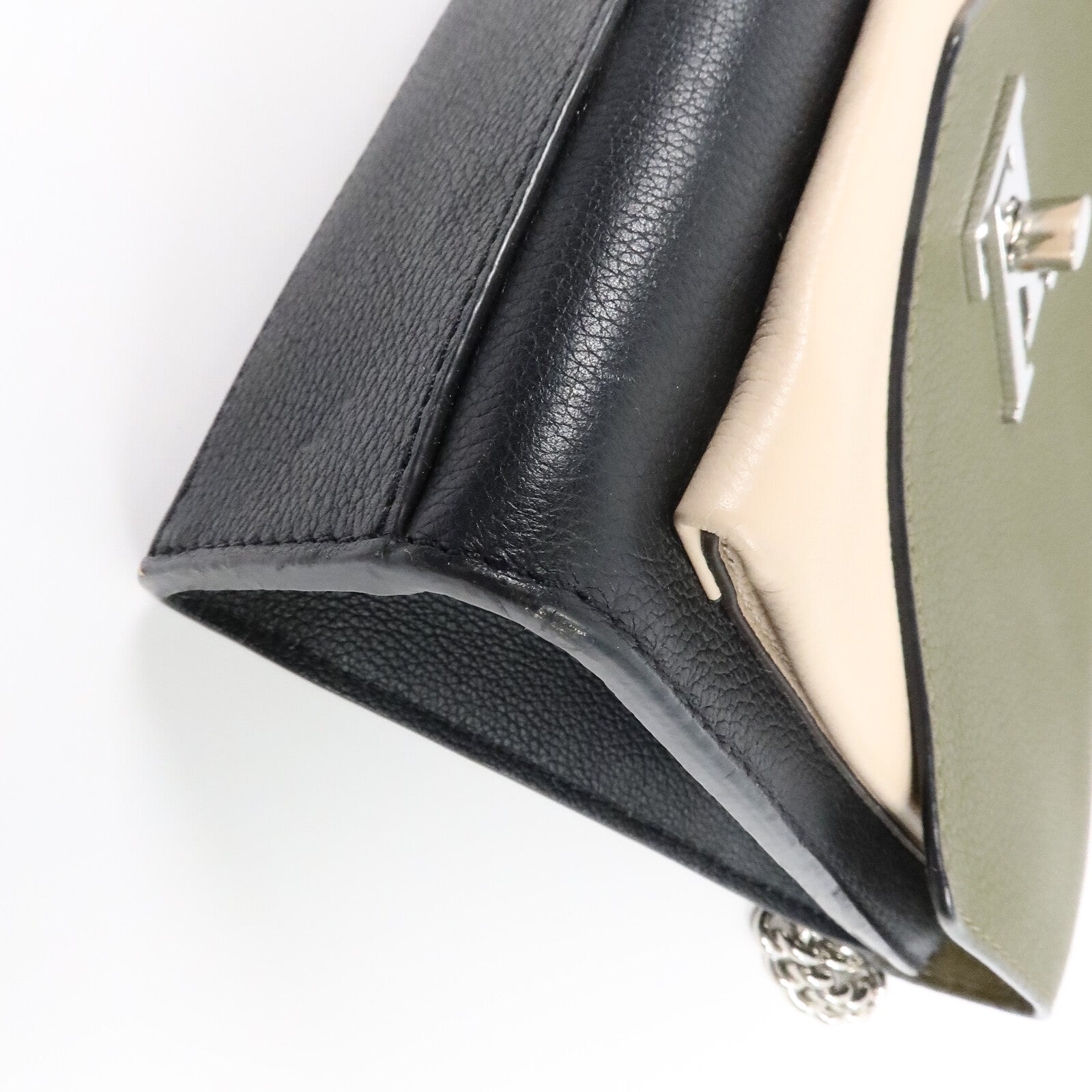 LOUIS VUITTON 牛皮皮革My Lock Me鏈帶肩背袋