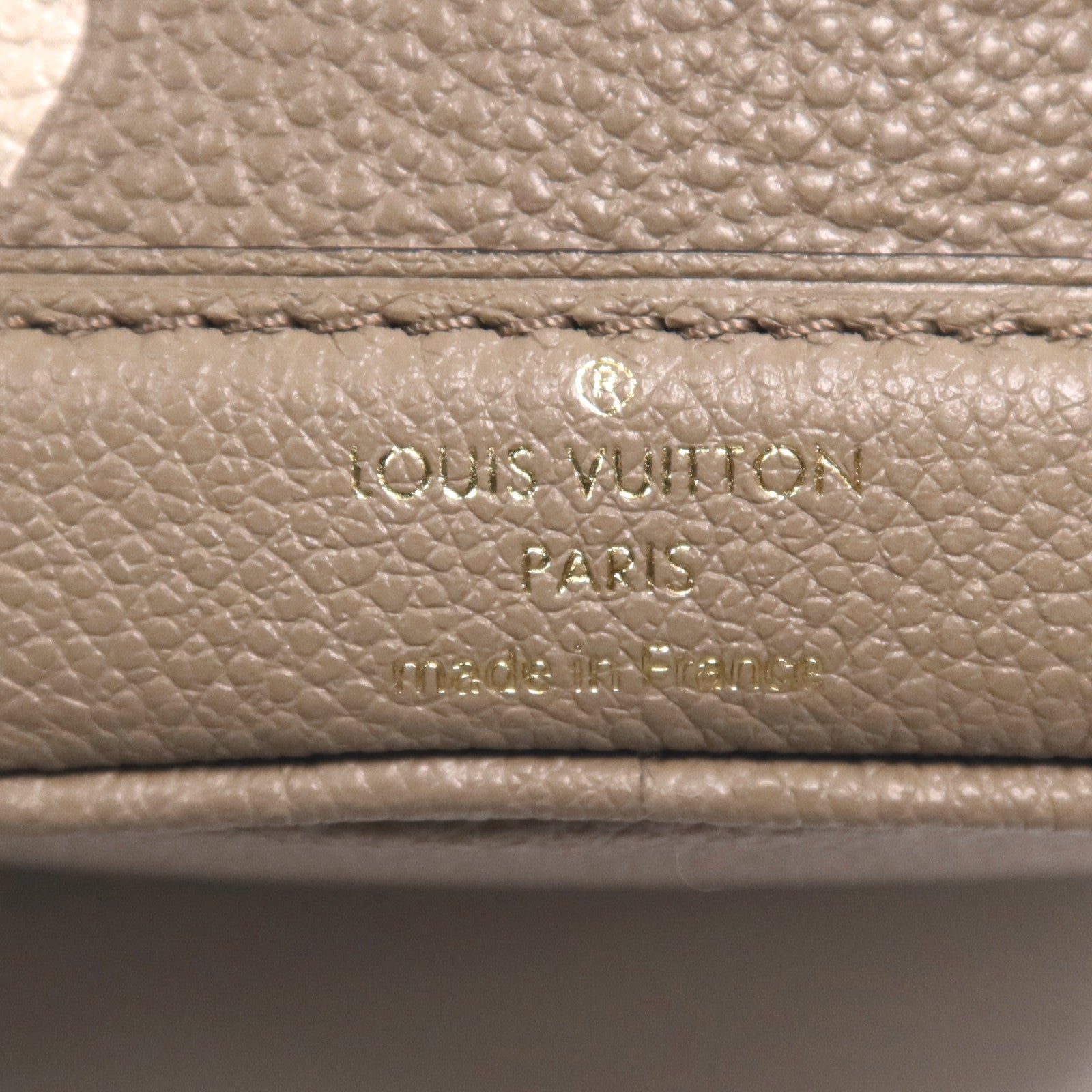 LOUIS VUITTON Monogram Empreinte Nano Noe金扣手挽肩背兩用袋