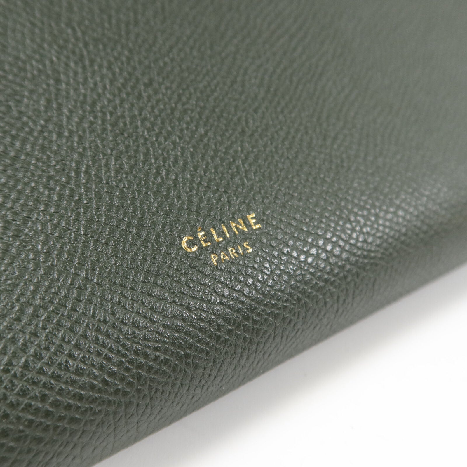 CELINE 牛皮皮革Micro Belt Bag手挽肩背兩用袋