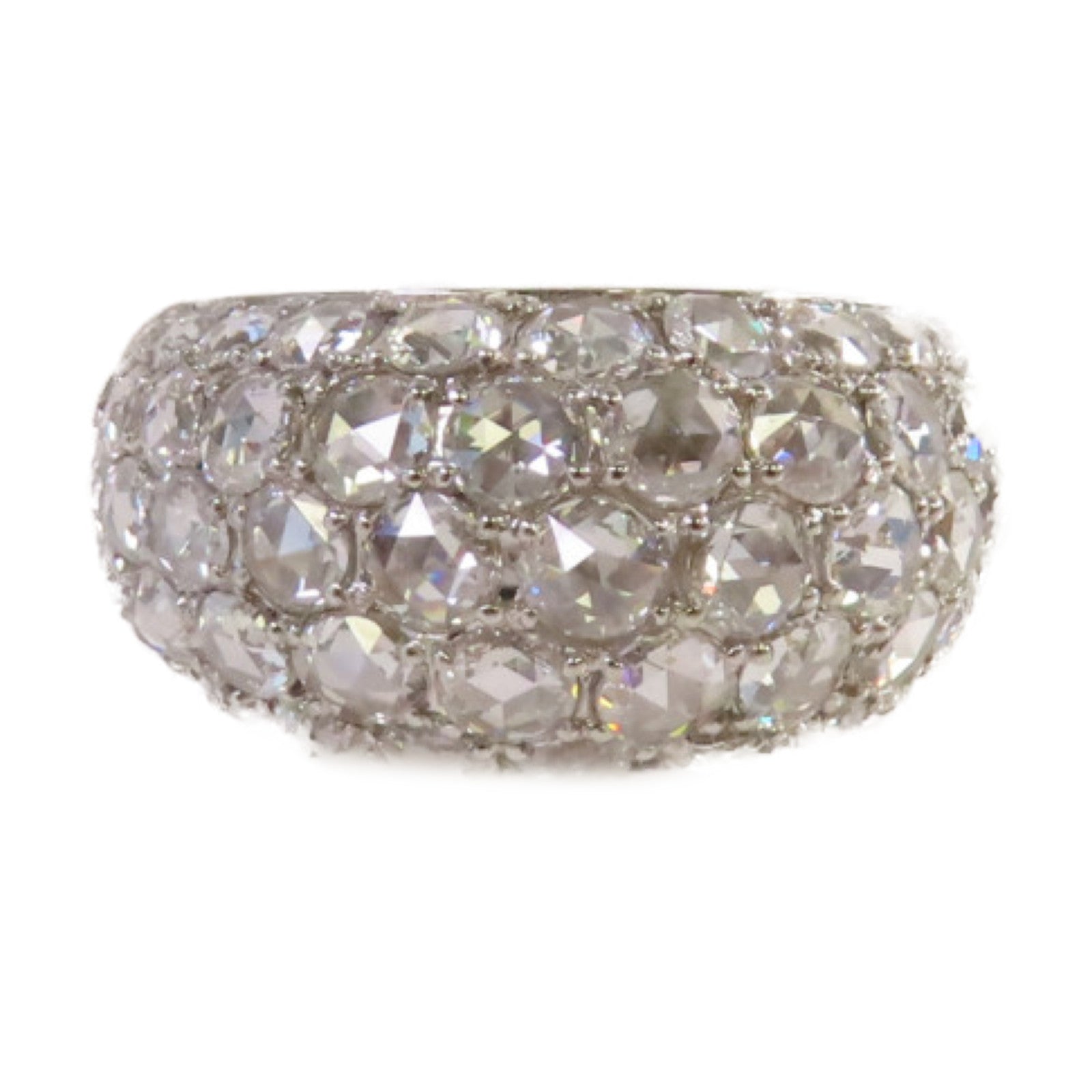 JEWELRY 【激減優惠】PT900鉑金/4.39ct鑽石Diamond Ring戒指US#7.5