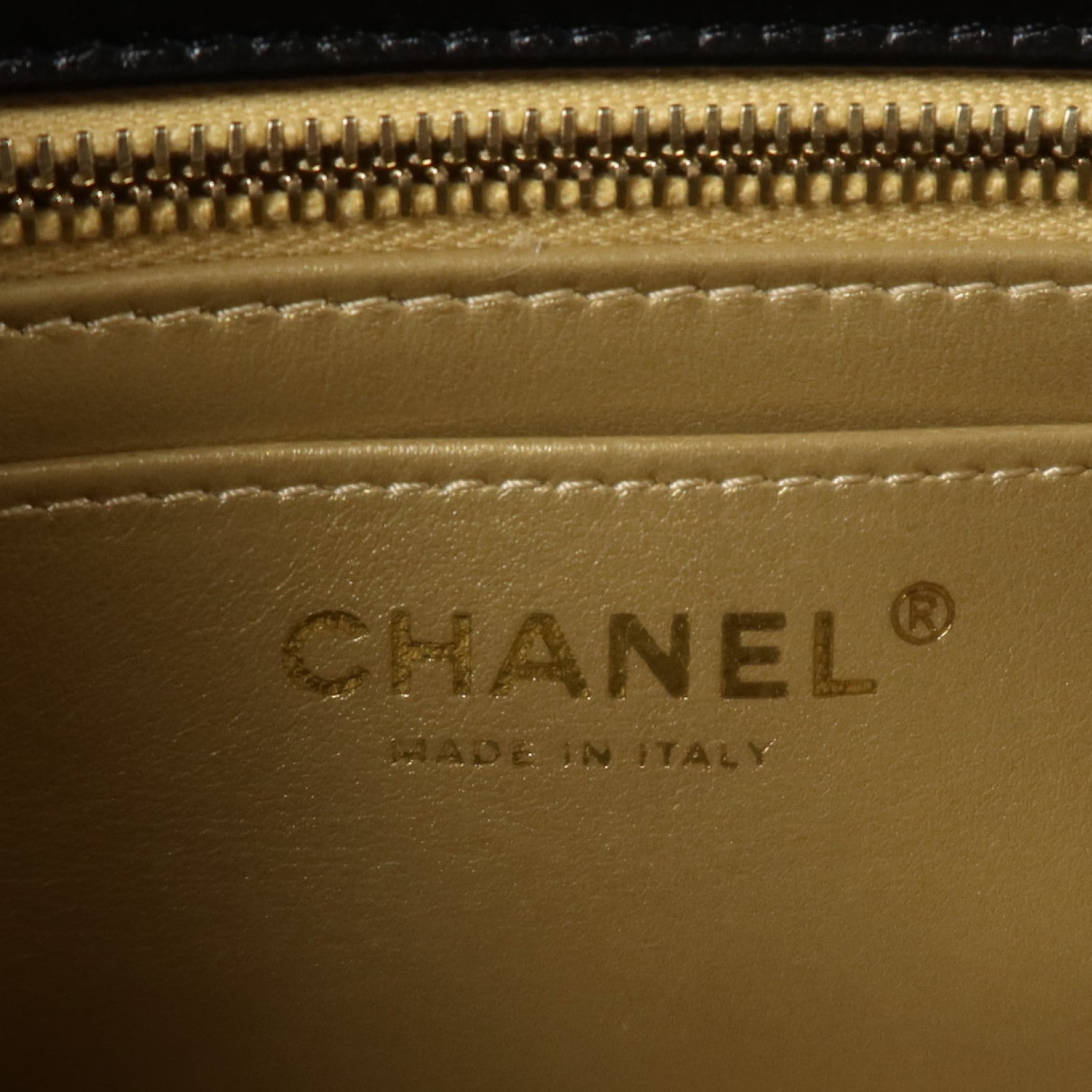 CHANEL 羊皮皮革Classic 20 Goldball金扣鏈帶肩背袋