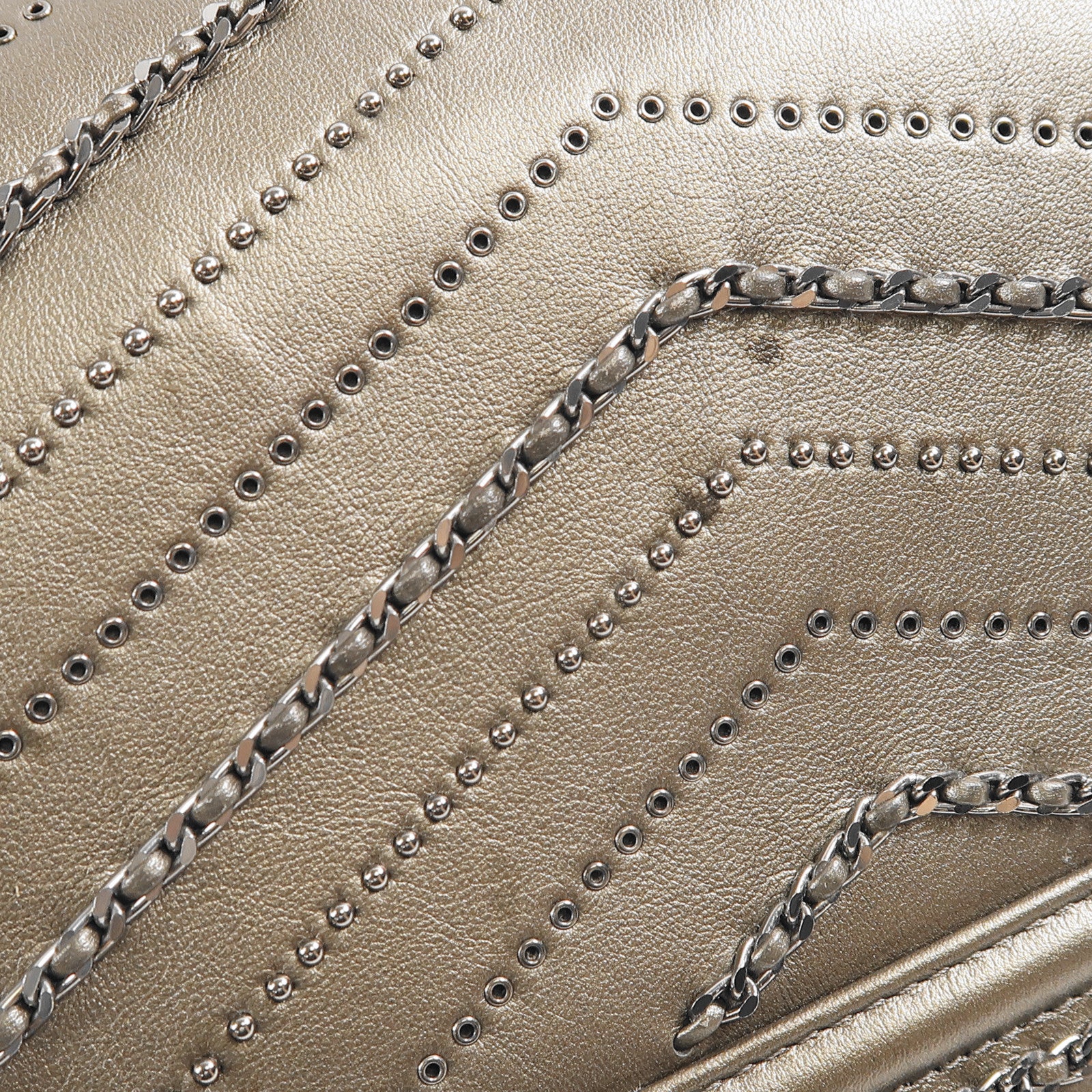 CHANEL CC SHW Boy Chanel Shoulder Bag 26733302 Calfskin Leather Grey