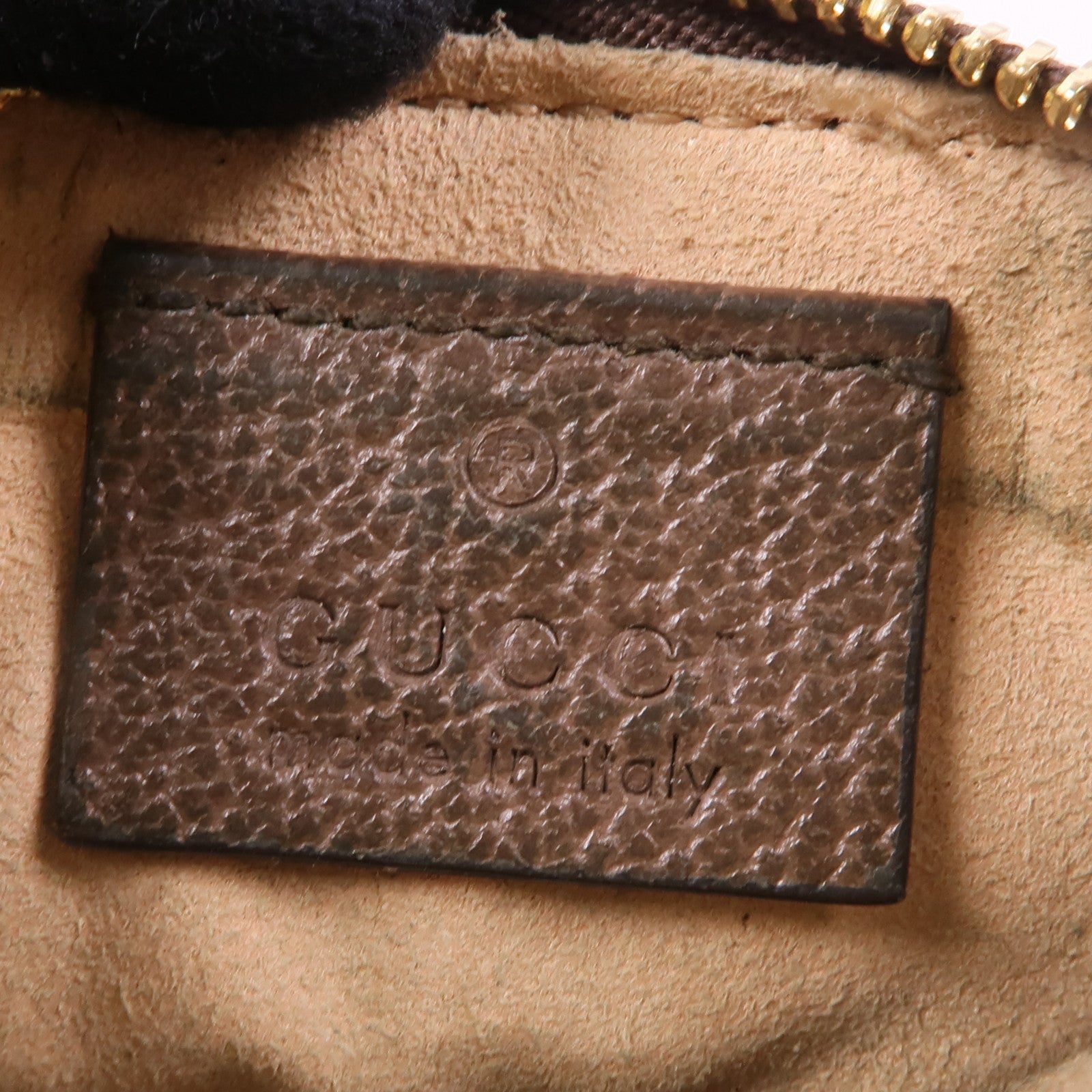 GUCCI GG GHW Ophidia Key Case 671722 Coated Canvas Brown