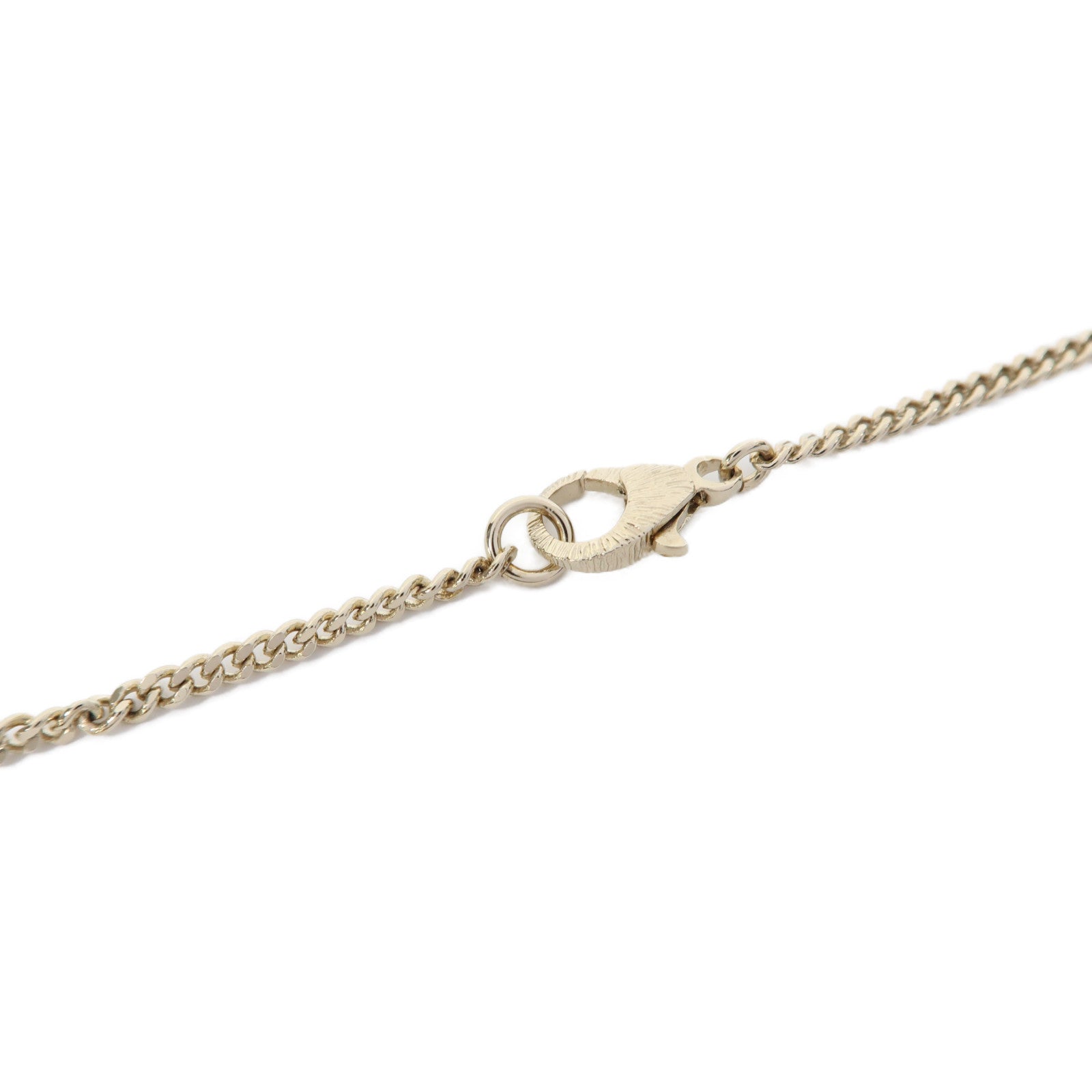 CHANEL 金屬Necklace項鍊黑色/金色