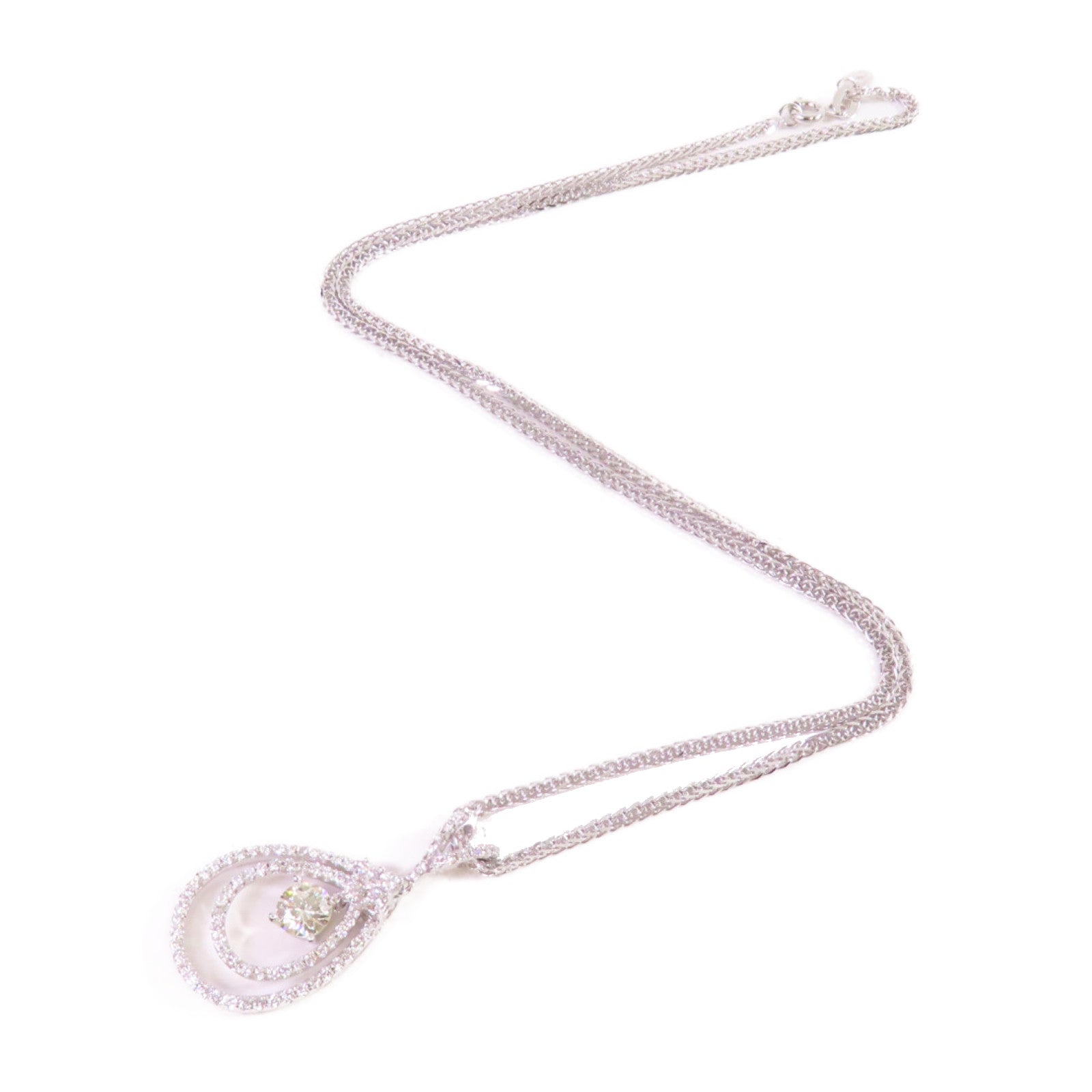 JEWELRY 【激減優惠】18K白金Diamond Necklace鑽石項鍊