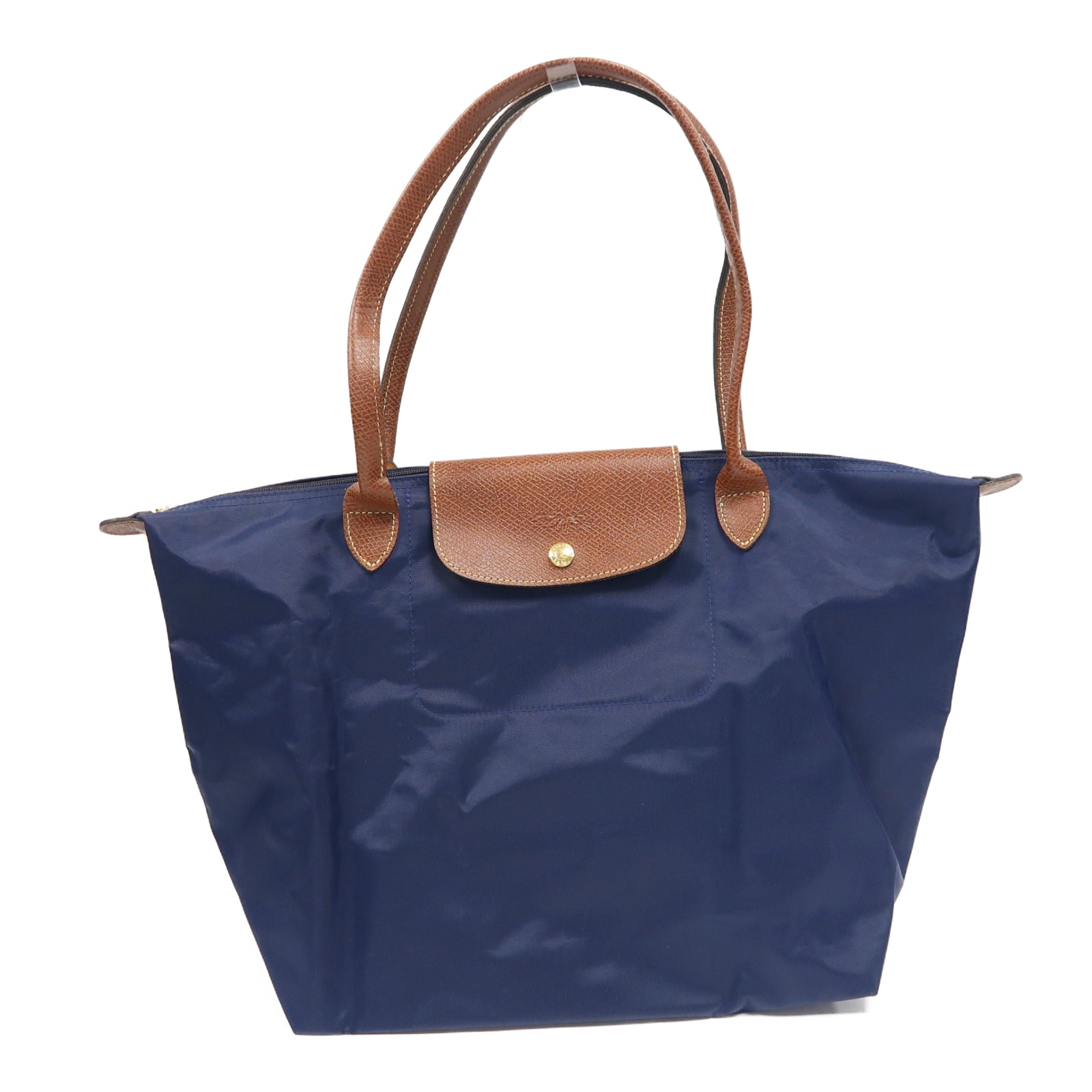 Longchamp 尼龍Shoulder Bag金扣肩背袋藍色