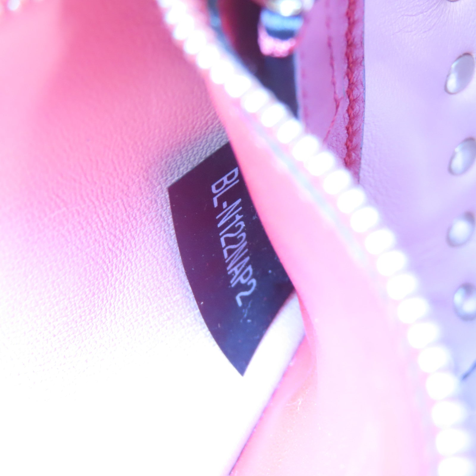 Valentino 牛皮皮革2 Way Chain Shoulder Bag金扣鏈帶手挽肩背兩用袋粉紅色