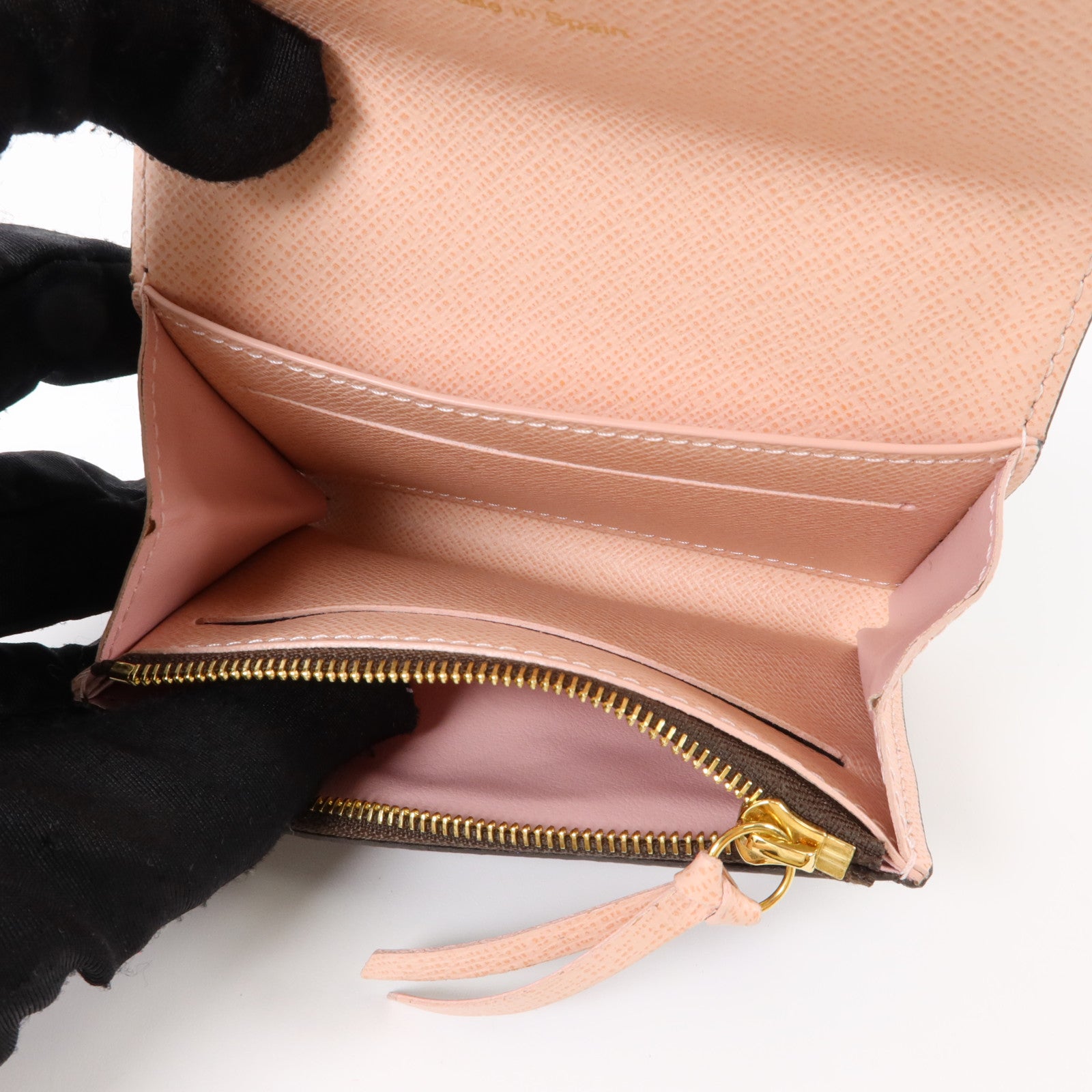 LOUIS VUITTON Monogram Rosalie Coin Purse金扣零錢包