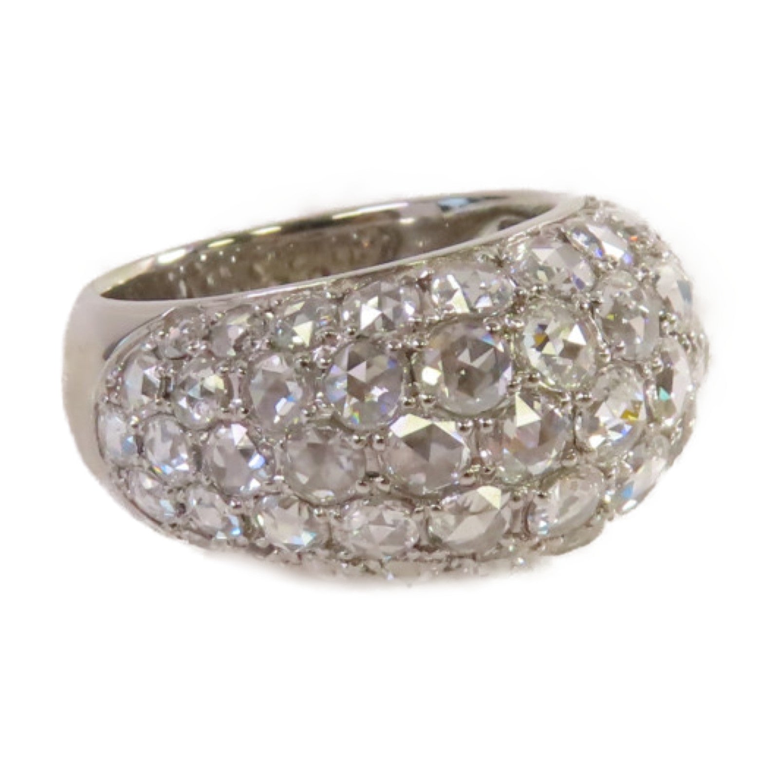 JEWELRY 【激減優惠】PT900鉑金/4.39ct鑽石Diamond Ring戒指US#7.5