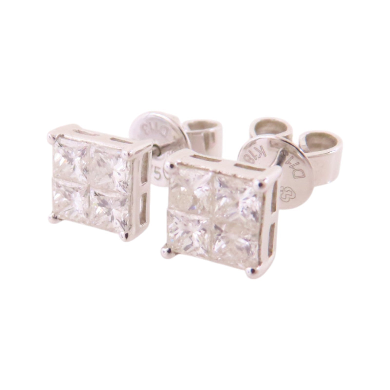 JEWELRY 18K白金/鑽石Diamond Earrings耳環