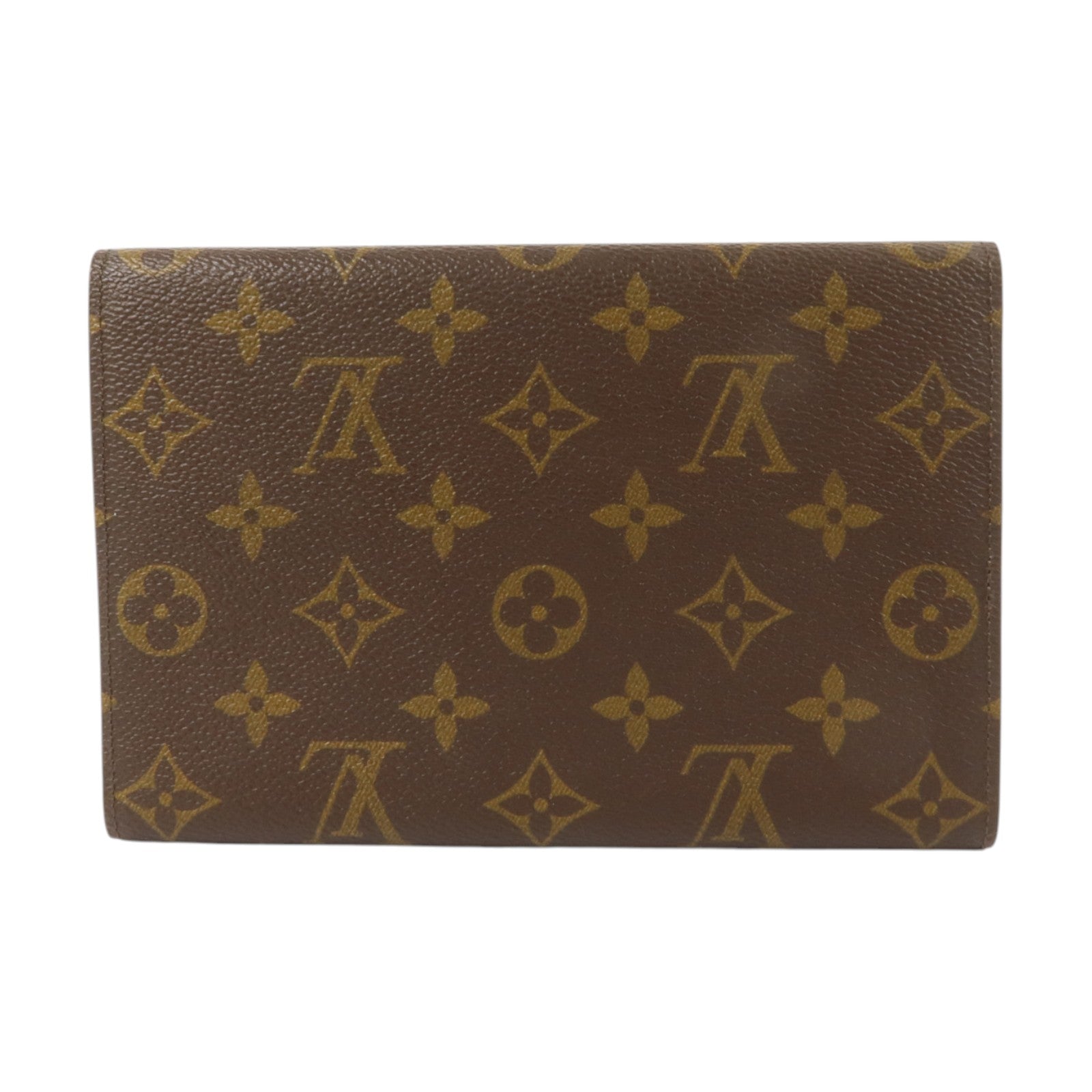 LOUIS VUITTON Monogram Pochette Passport金扣長錢包