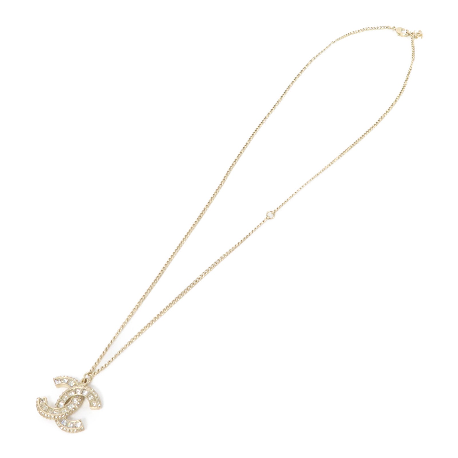 CHANEL 金屬Necklace項鍊金色