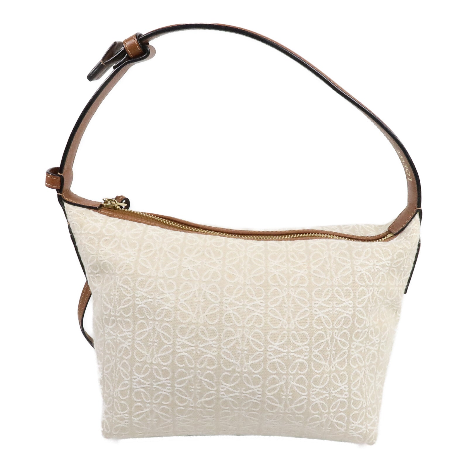 LOEWE 帆布Small Cubi肩背袋