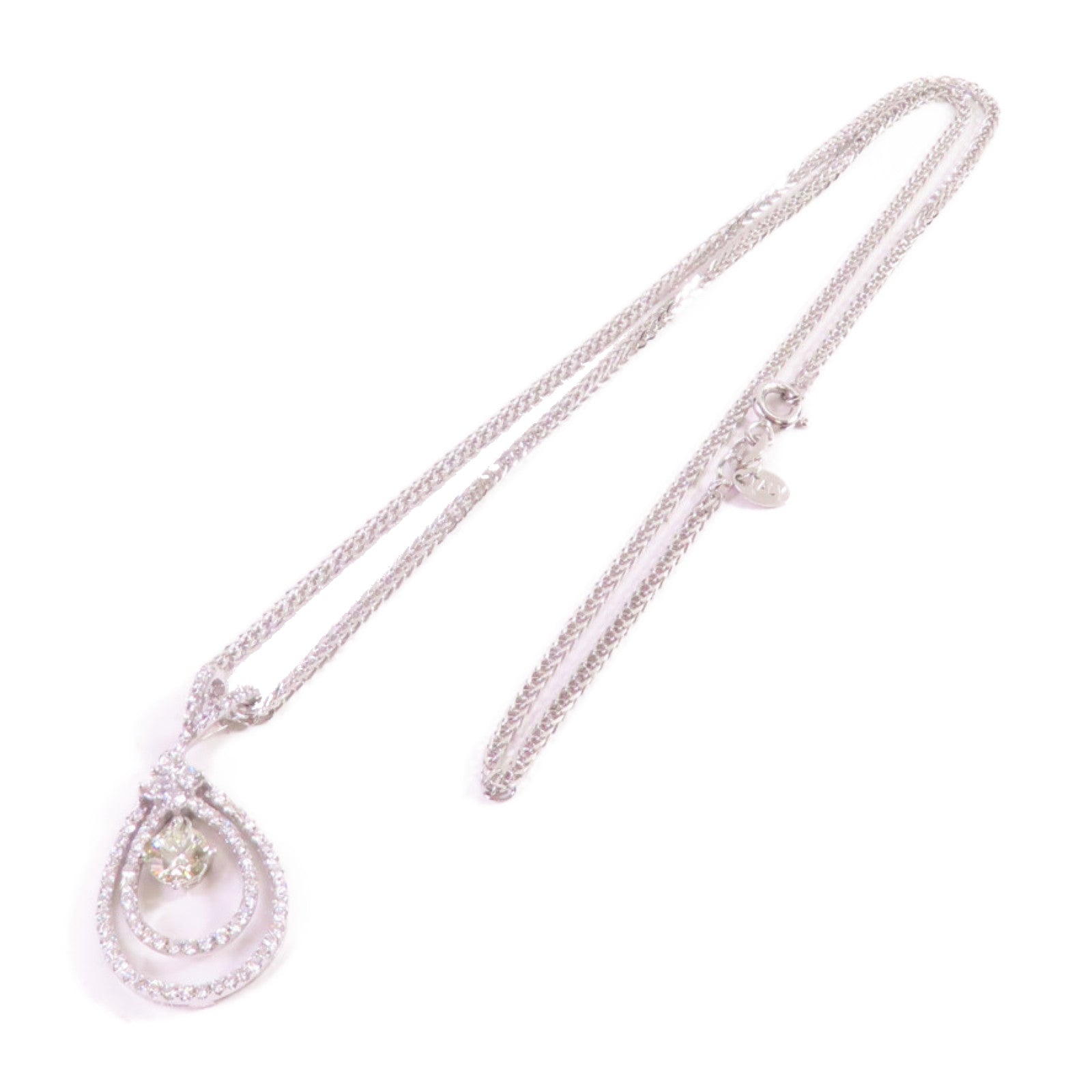JEWELRY 【激減優惠】18K白金Diamond Necklace鑽石項鍊