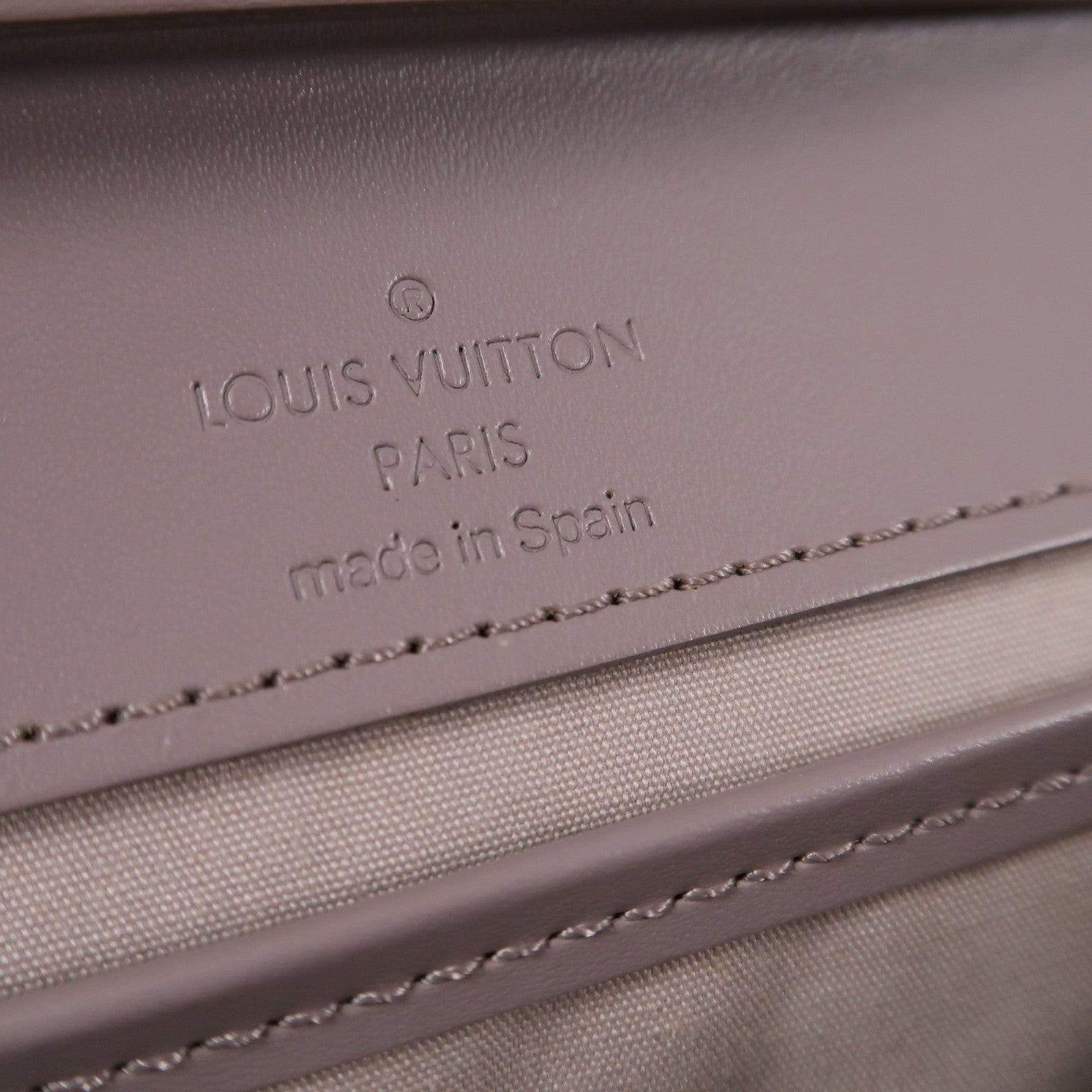 LOUIS VUITTON Epi Honfleur Clutch Bag